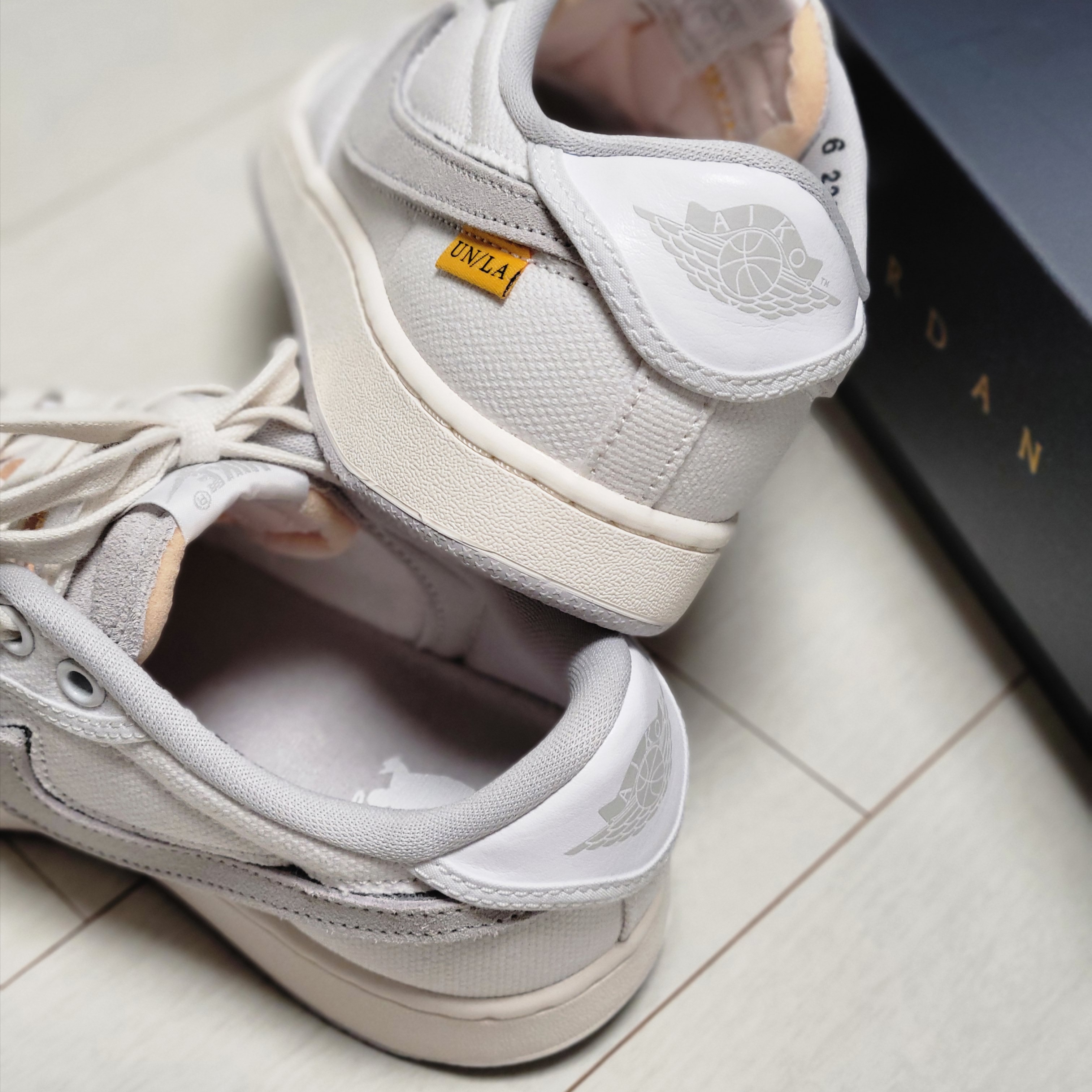 Jordan 1 x Union KO Low White 착용 스타일 - 3