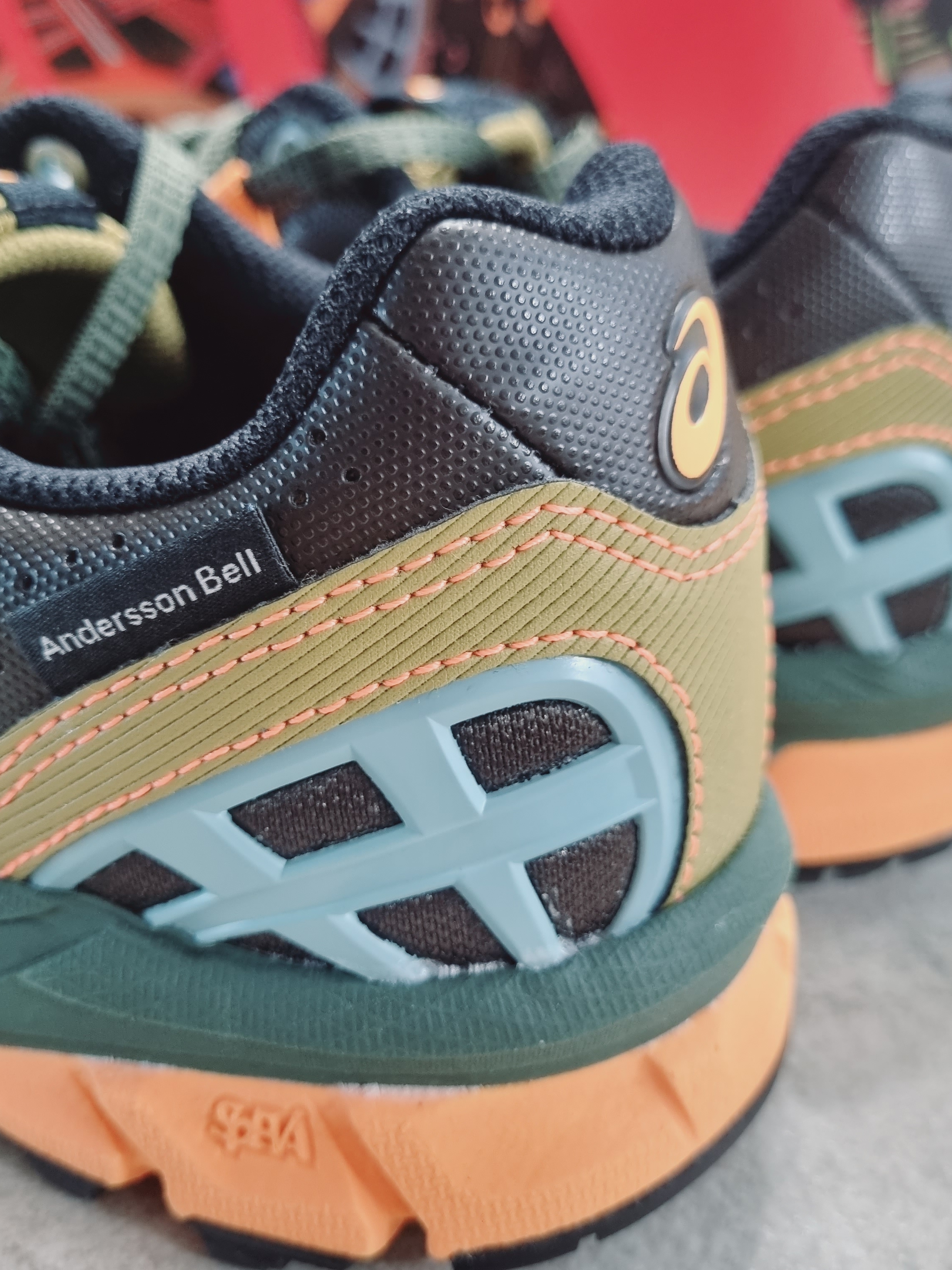 Asics x Andersson Bell Gel-Sonoma 15-50 Olive Oil Dark Brown 착용 스타일 - 1