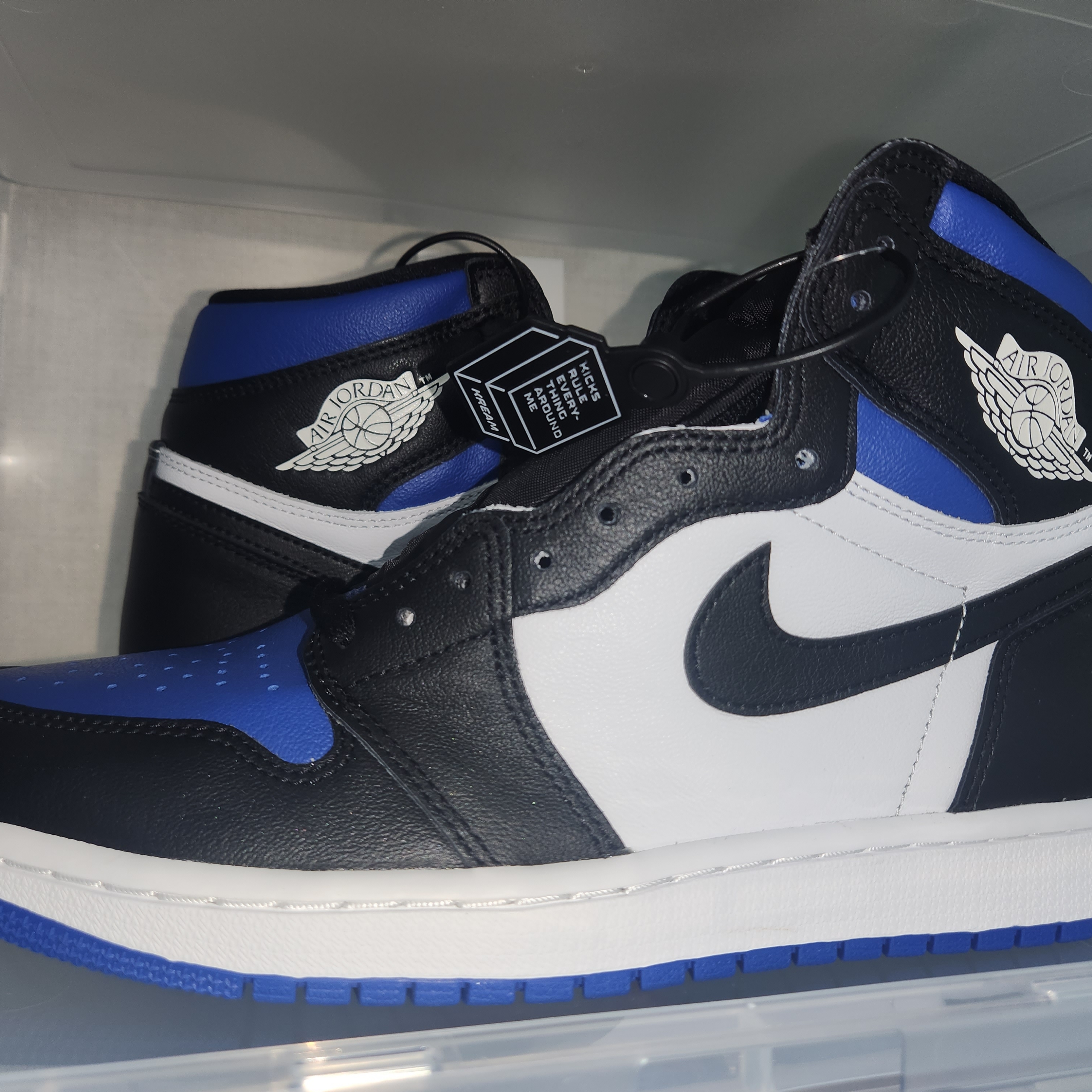 Jordan 1 Retro High OG Royal Toe 착용 스타일