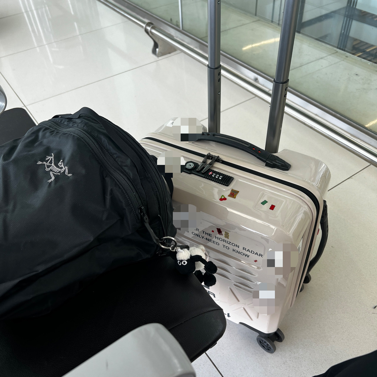 Arc'teryx Heliad 15 Backpack Black 착용 스타일