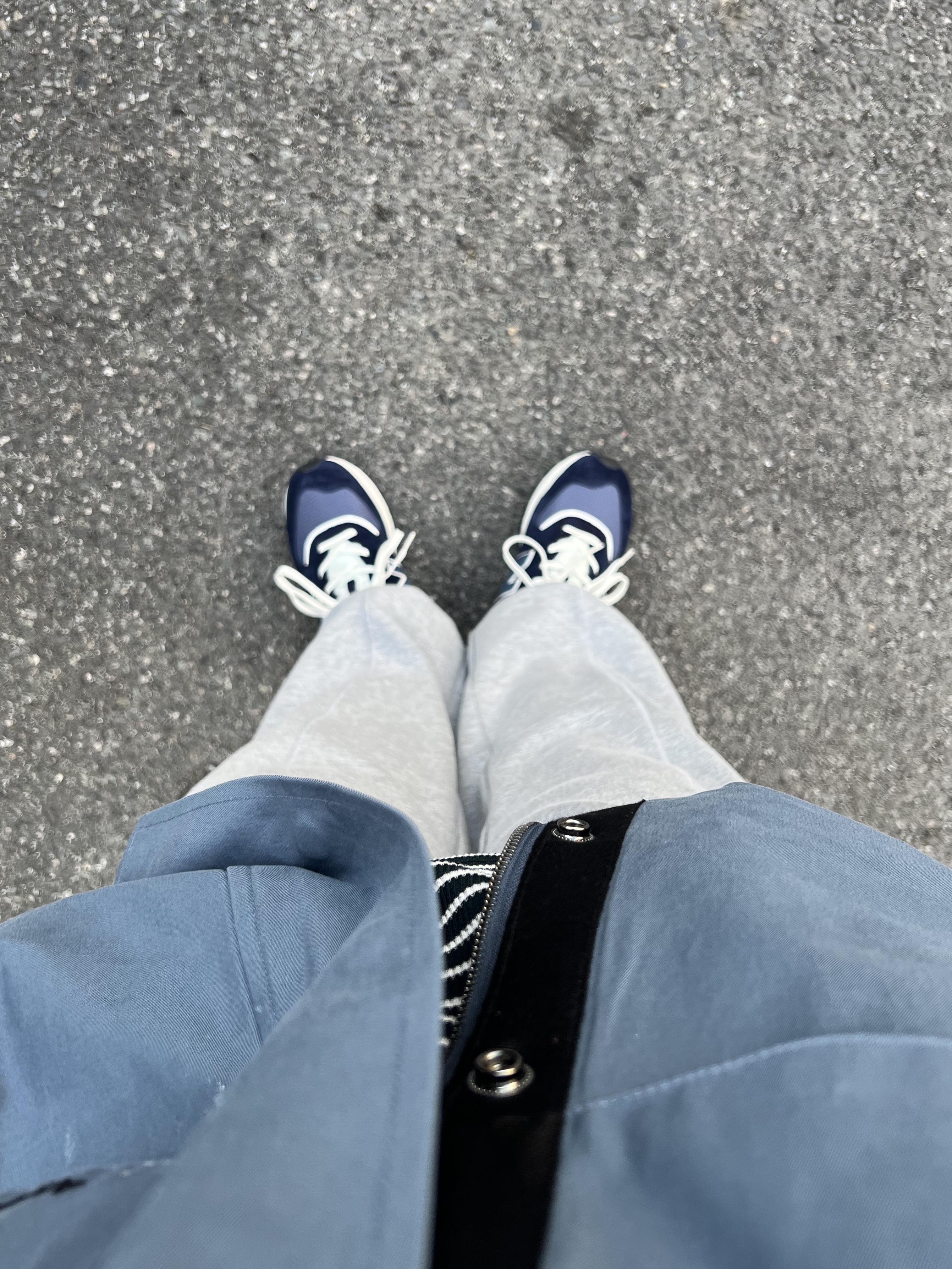 New Balance 574 Legacy Navy 착용 스타일