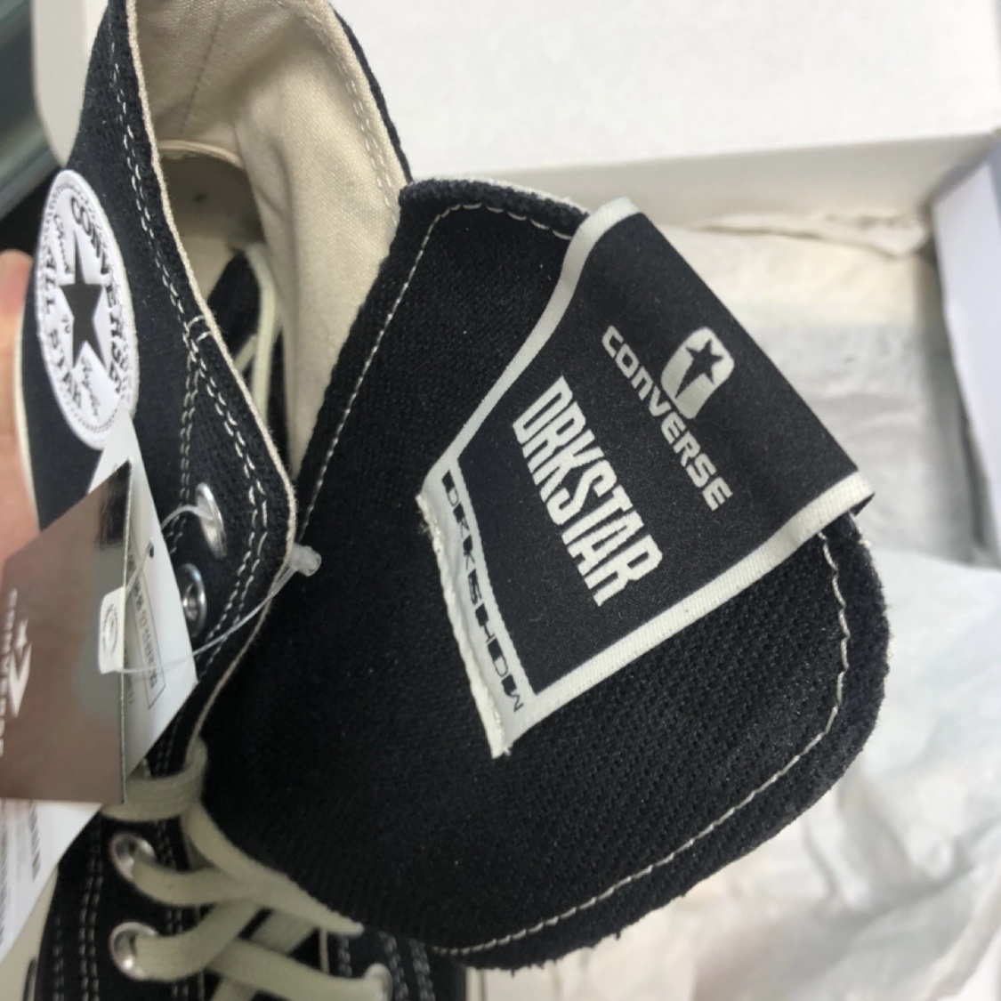 Converse x Drkshdw Drkstr Chuck 70 High Black 착용 스타일 - 2