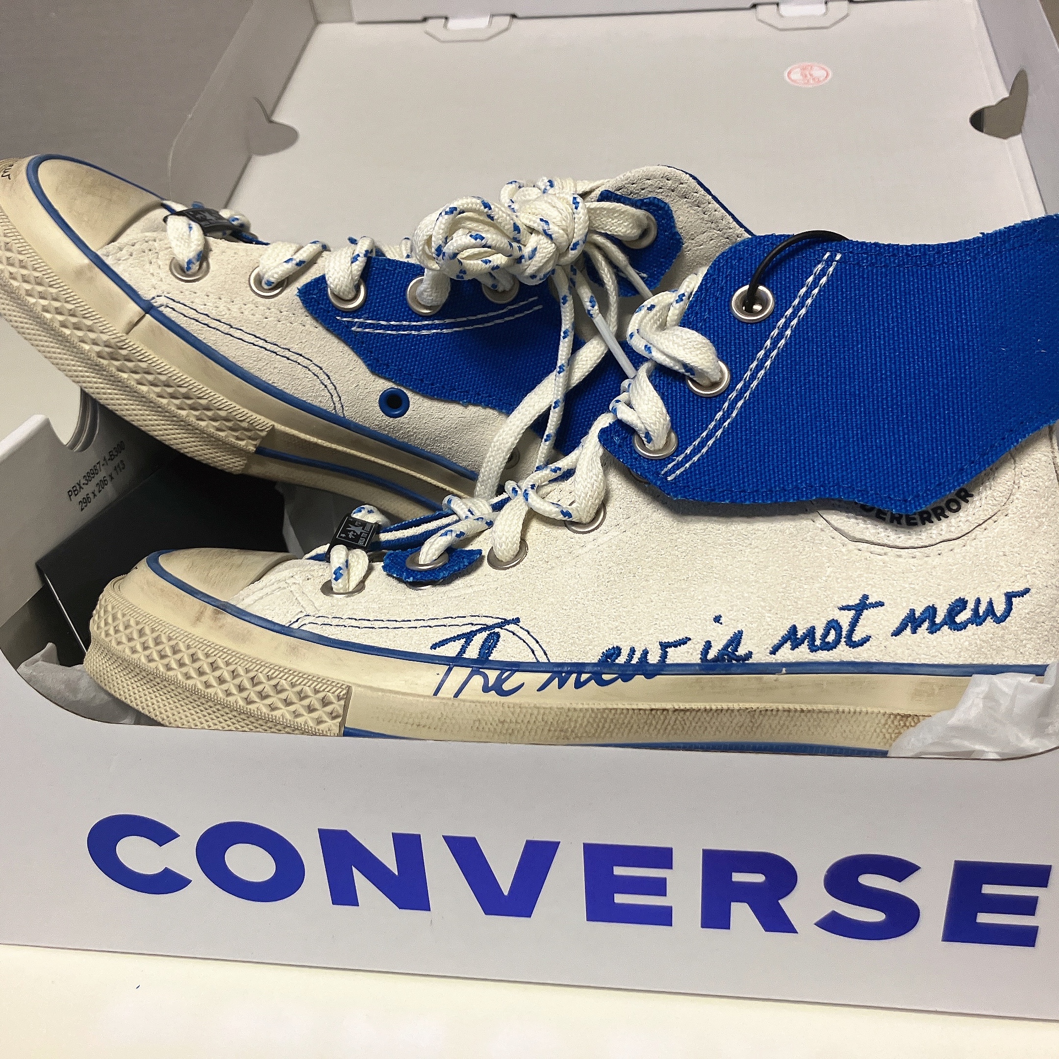 Converse x Ader Error Chuck 70 High White 착용 스타일