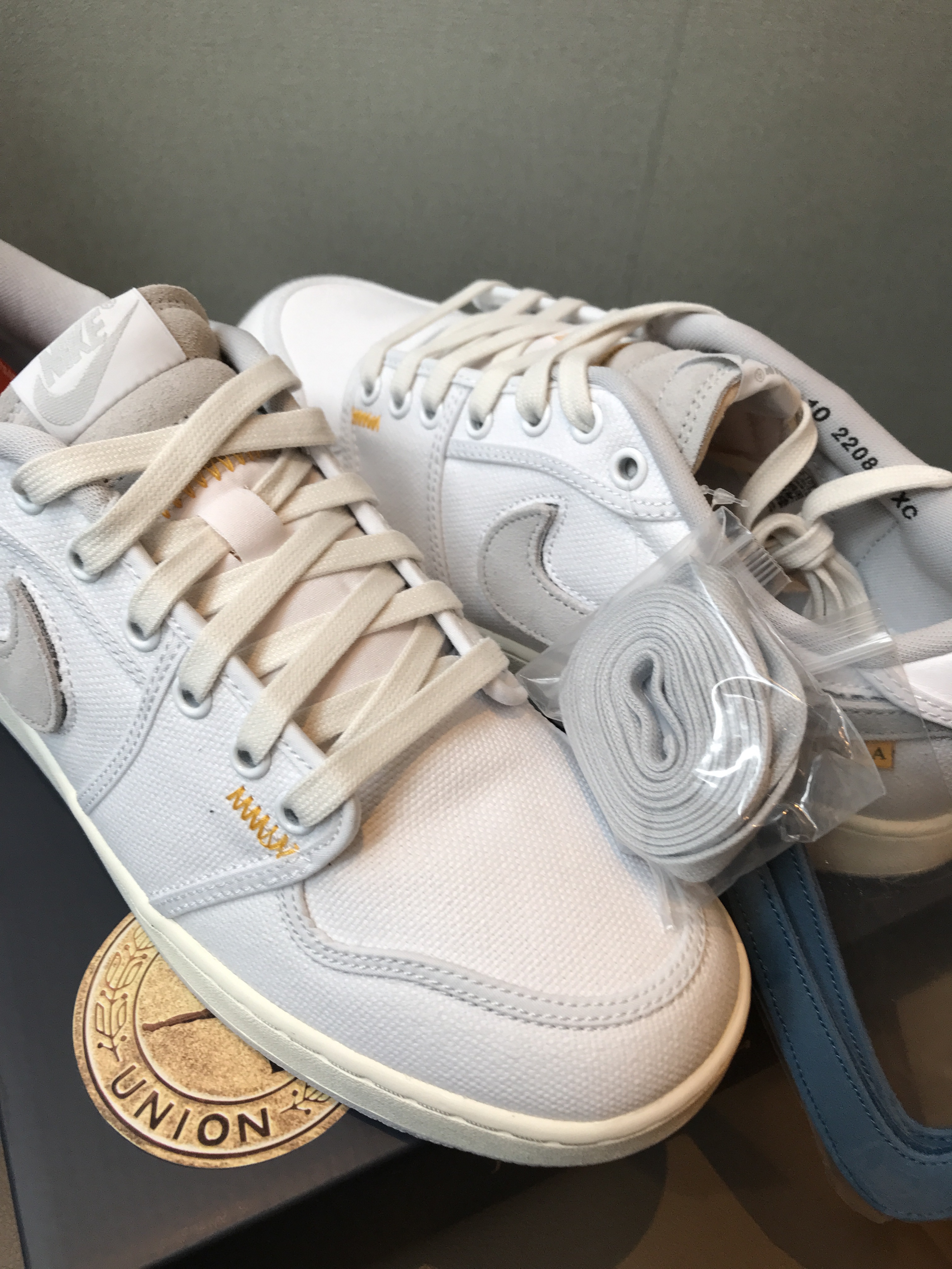 Jordan 1 x Union KO Low White 착용 스타일 - 1