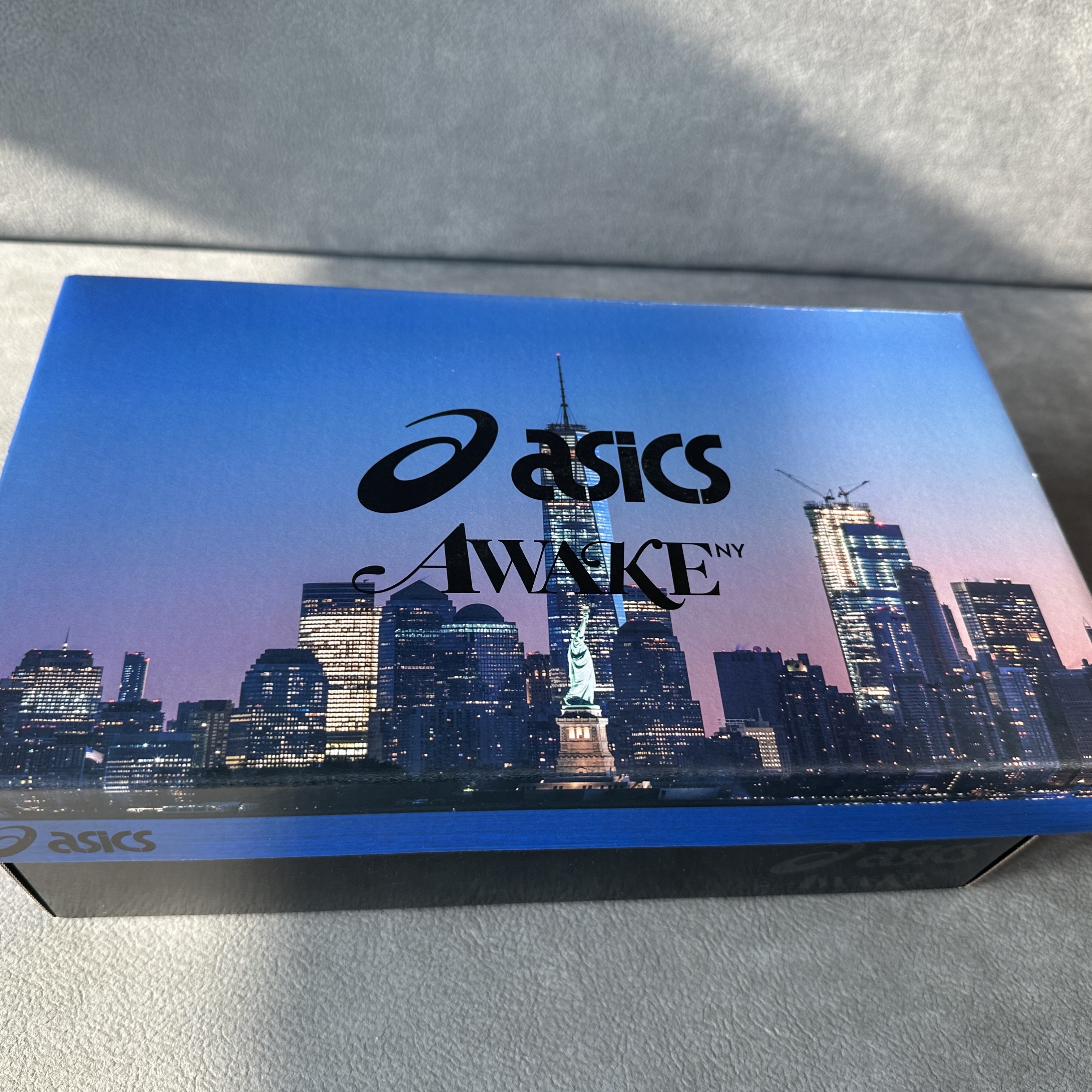 Asics x Awake NY Gel-NYC Pure Silver Green Blue Slate 착용 스타일 - 2