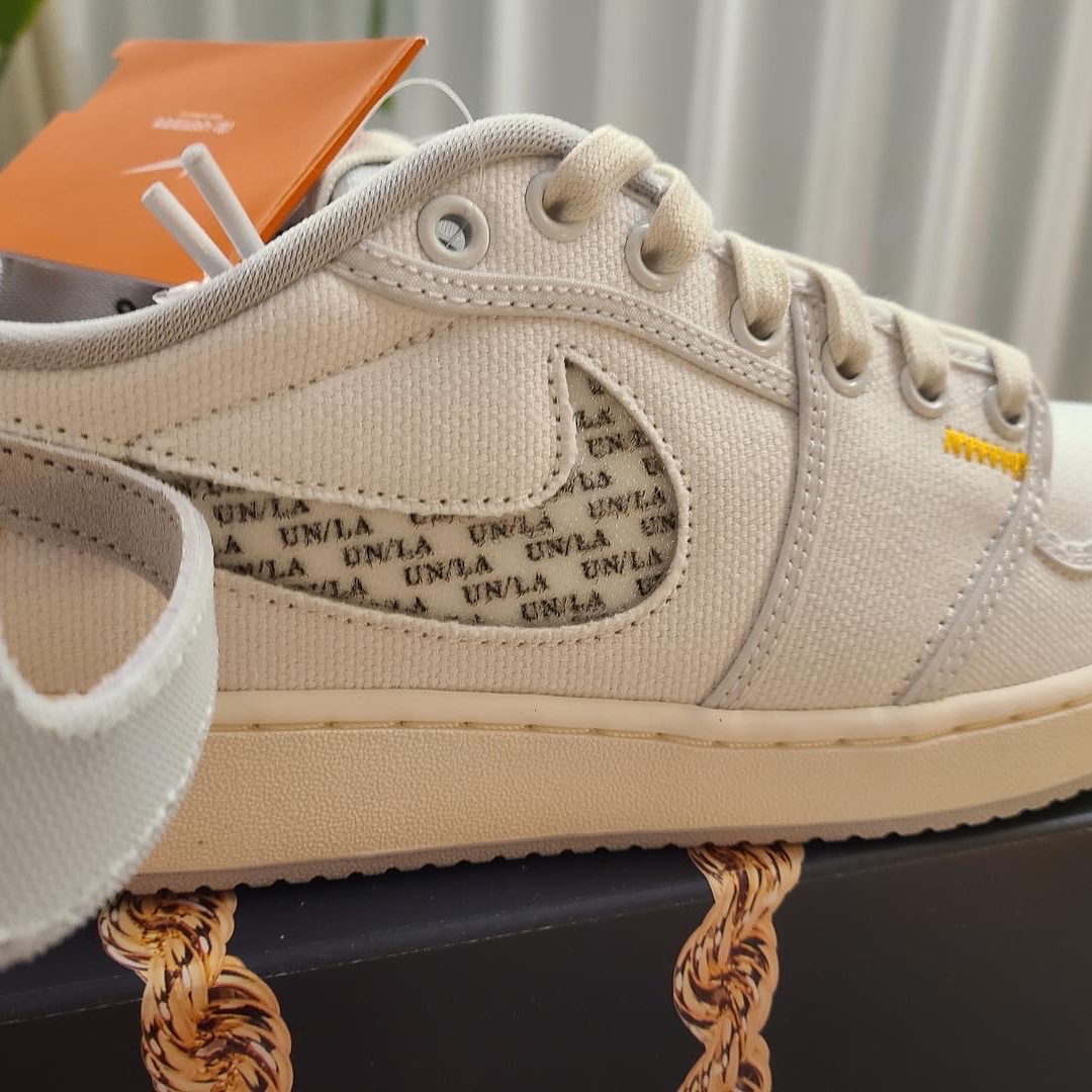 Jordan 1 x Union KO Low White 착용 스타일 - 5