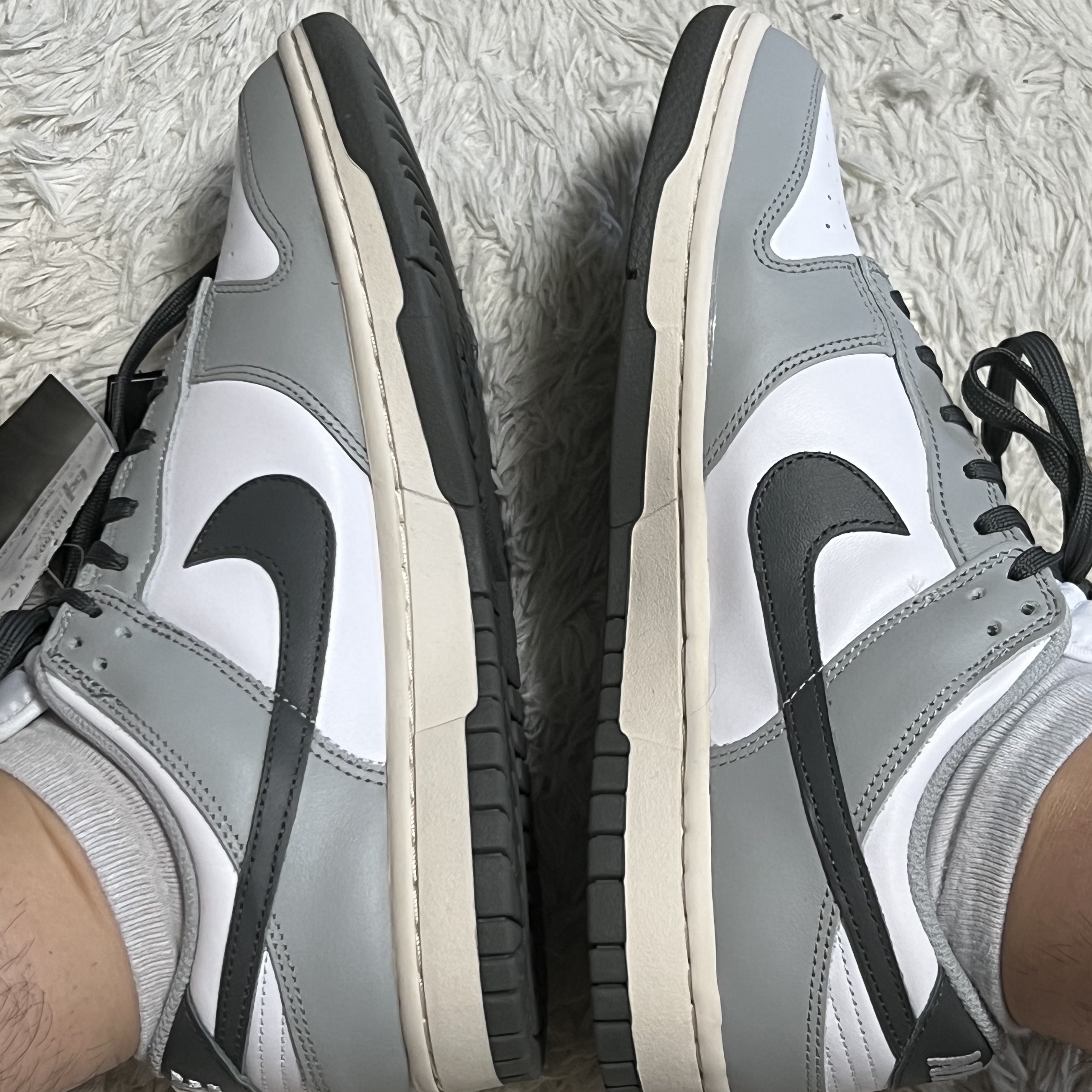 (W) Nike Dunk Low Light Smoke Grey 착용 스타일