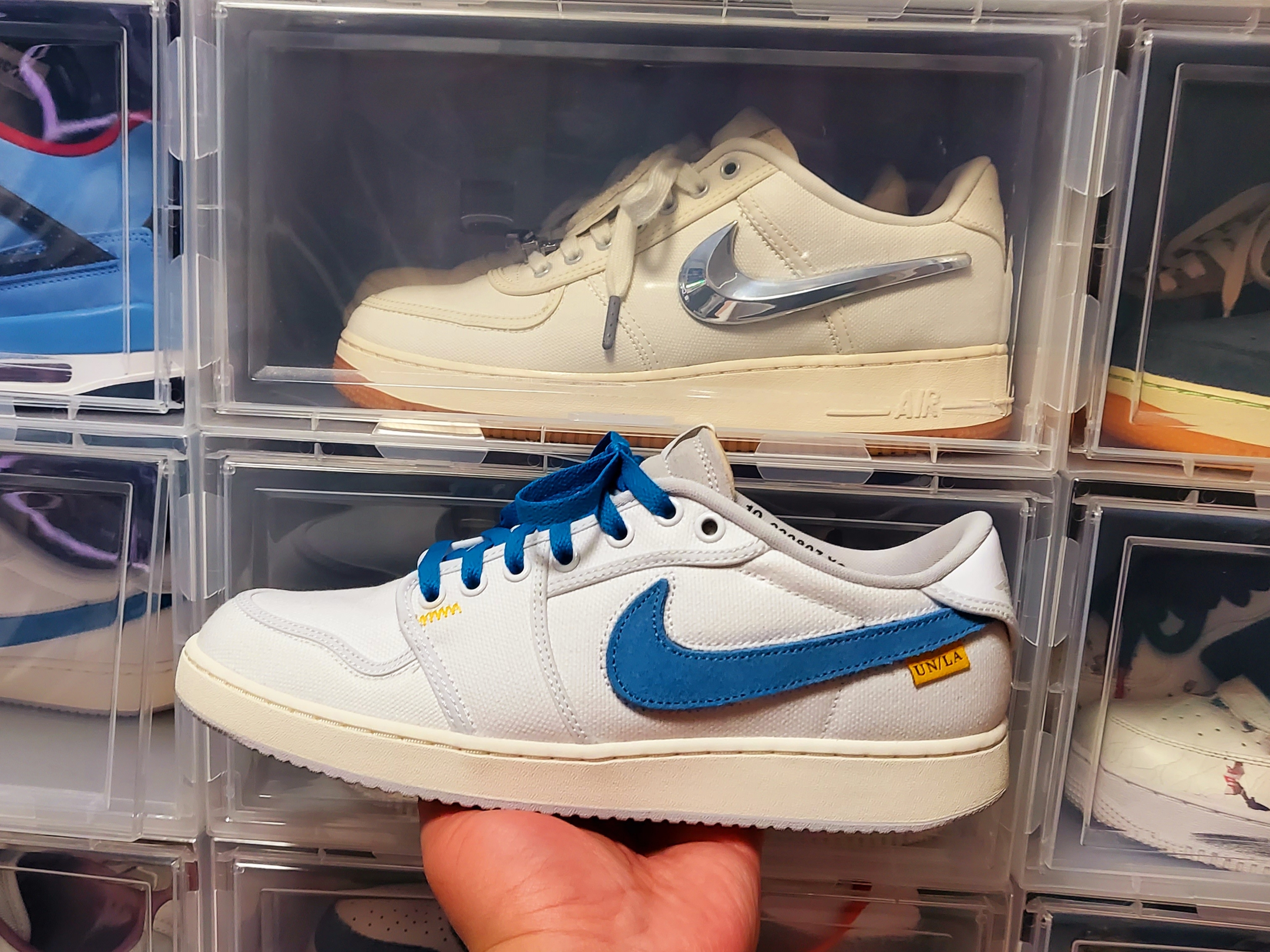 Jordan 1 x Union KO Low White, Nike SB Dunk Low Rivals Pack (East) 착용 스타일 - 5