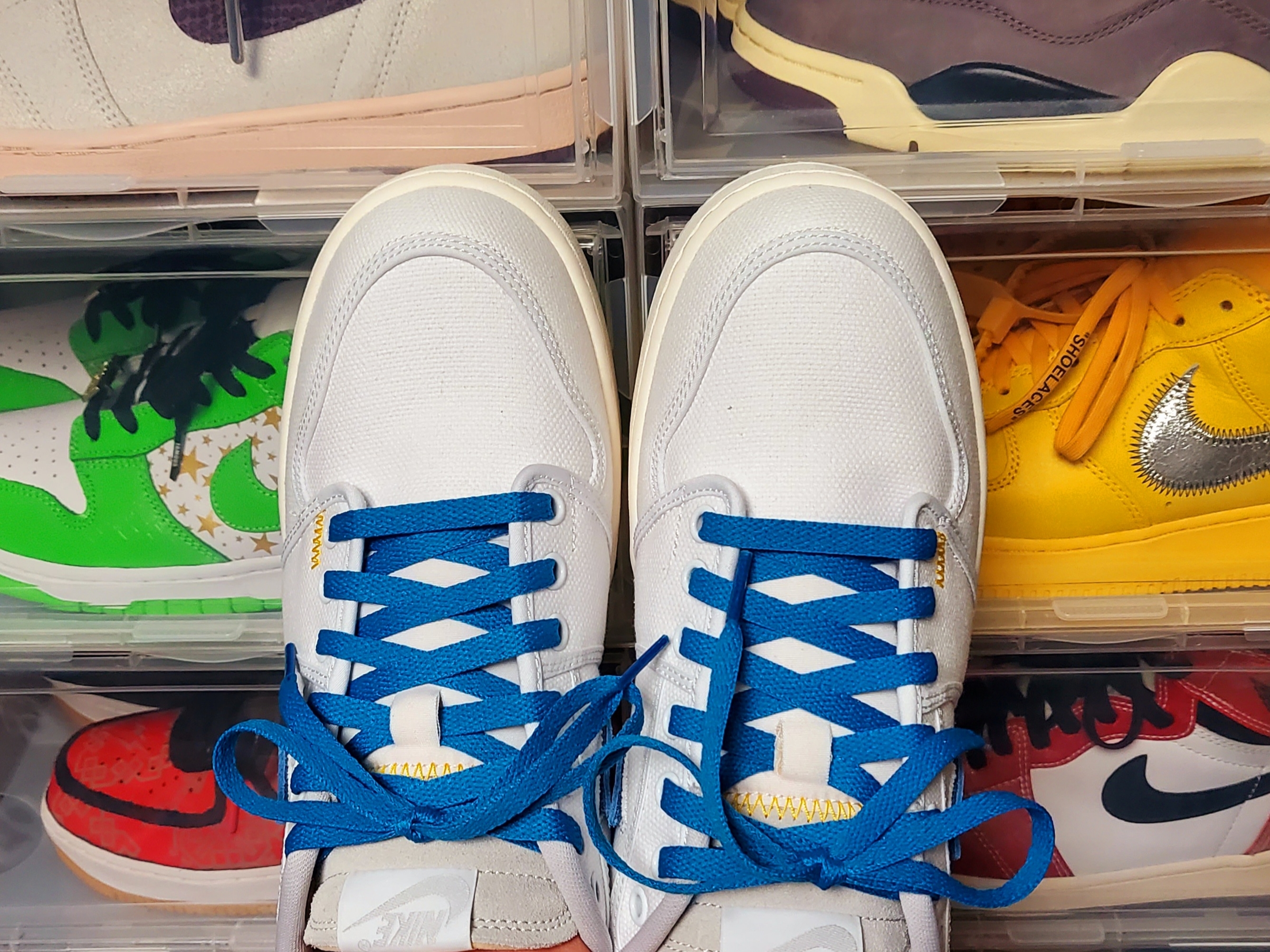 Jordan 1 x Union KO Low White, Nike SB Dunk Low Rivals Pack (East) 착용 스타일 - 4