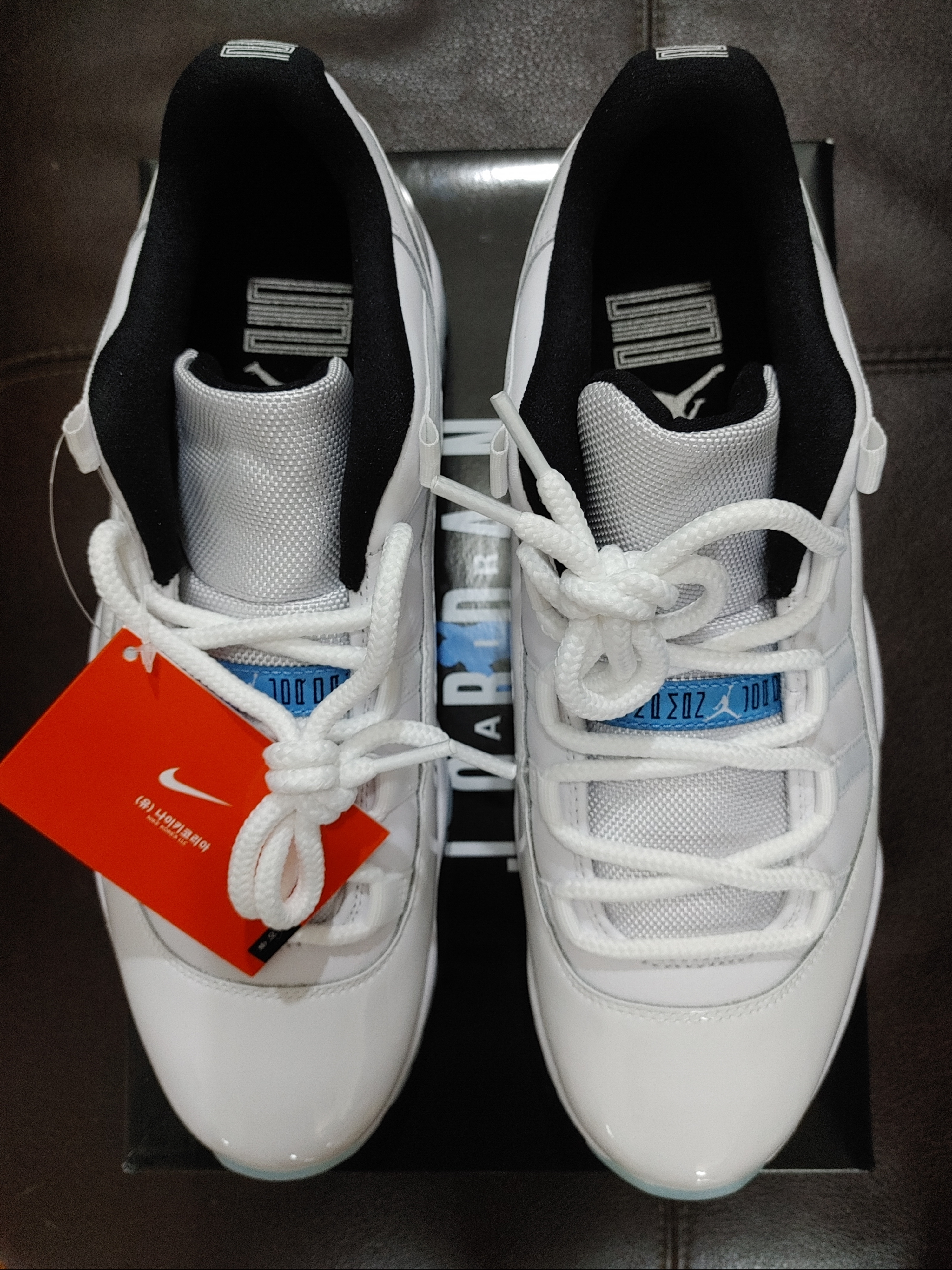 Jordan 11 Retro Low Legend Blue 착용 스타일