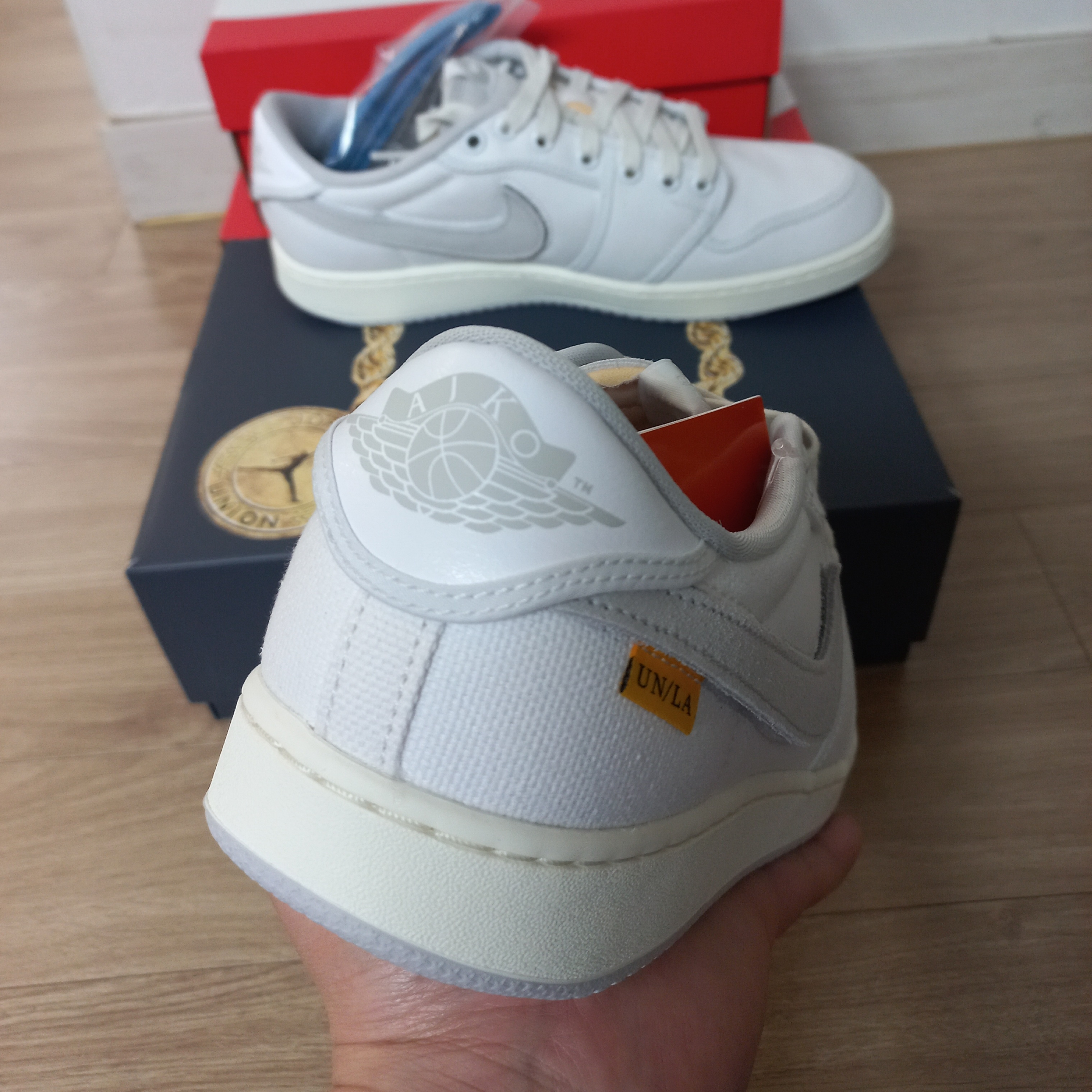 Jordan 1 x Union KO Low White 착용 스타일 - 2