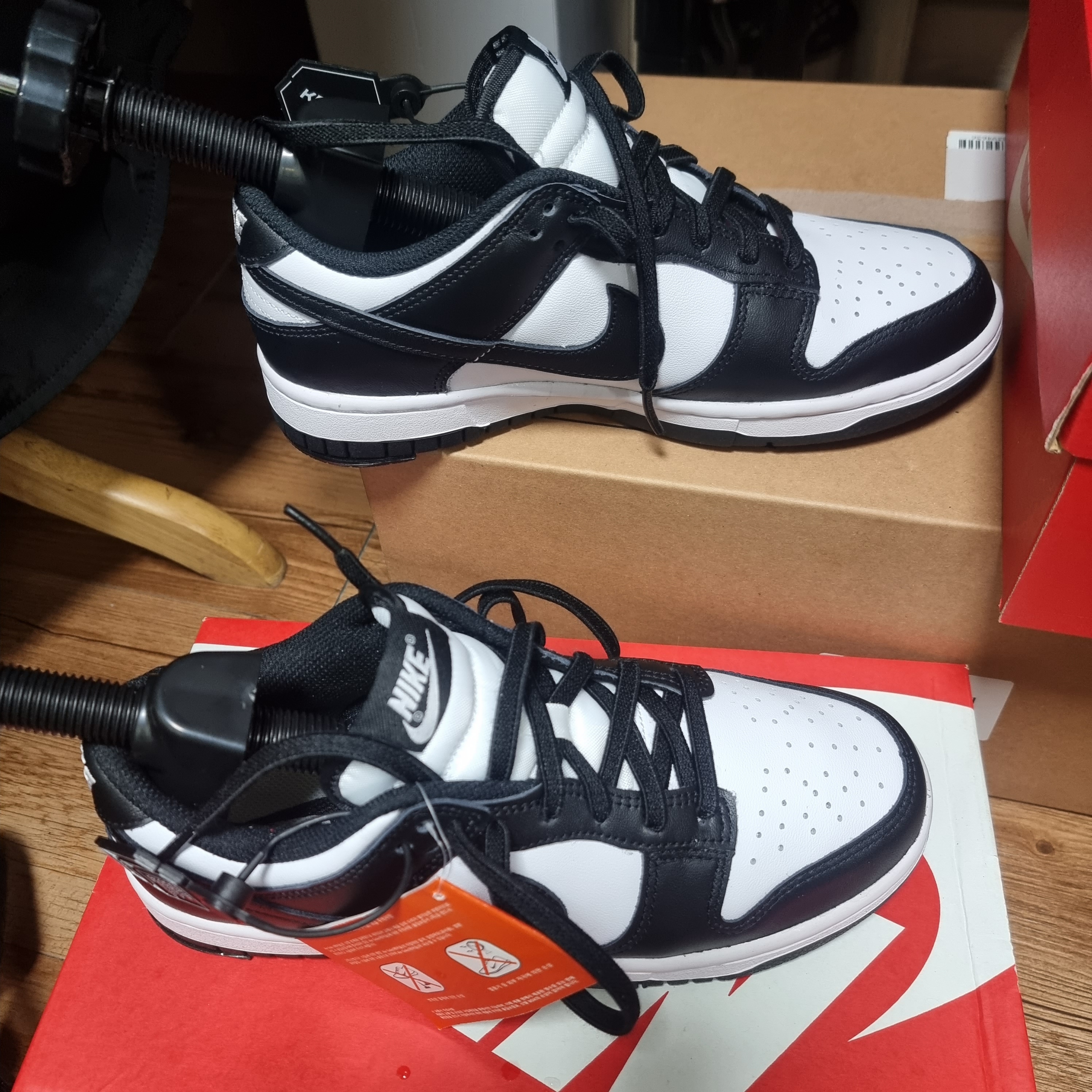 (W) Nike Dunk Low Black 착용 스타일