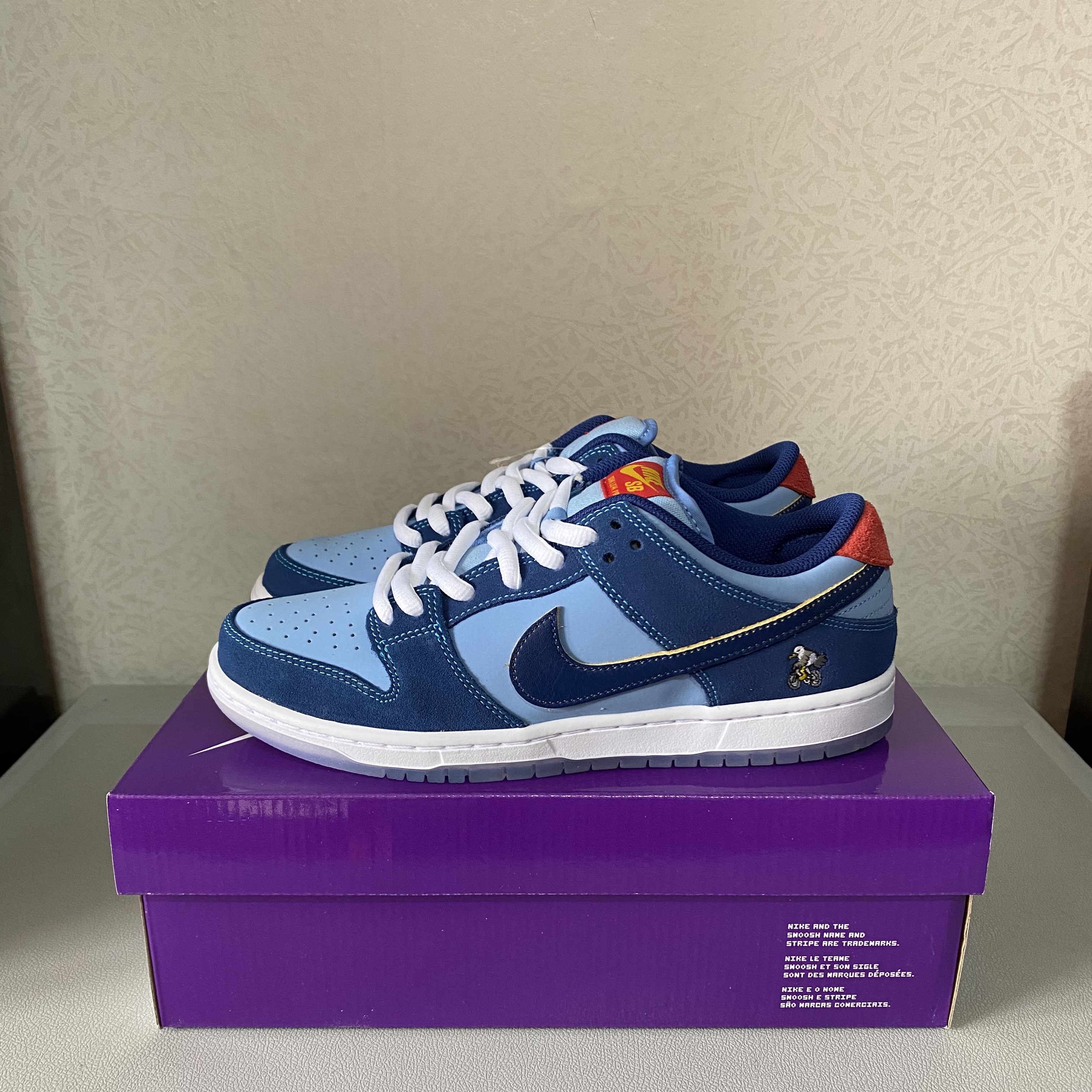 Nike x Why So Sad? SB Dunk Low Pro Coastal Blue 착용 스타일