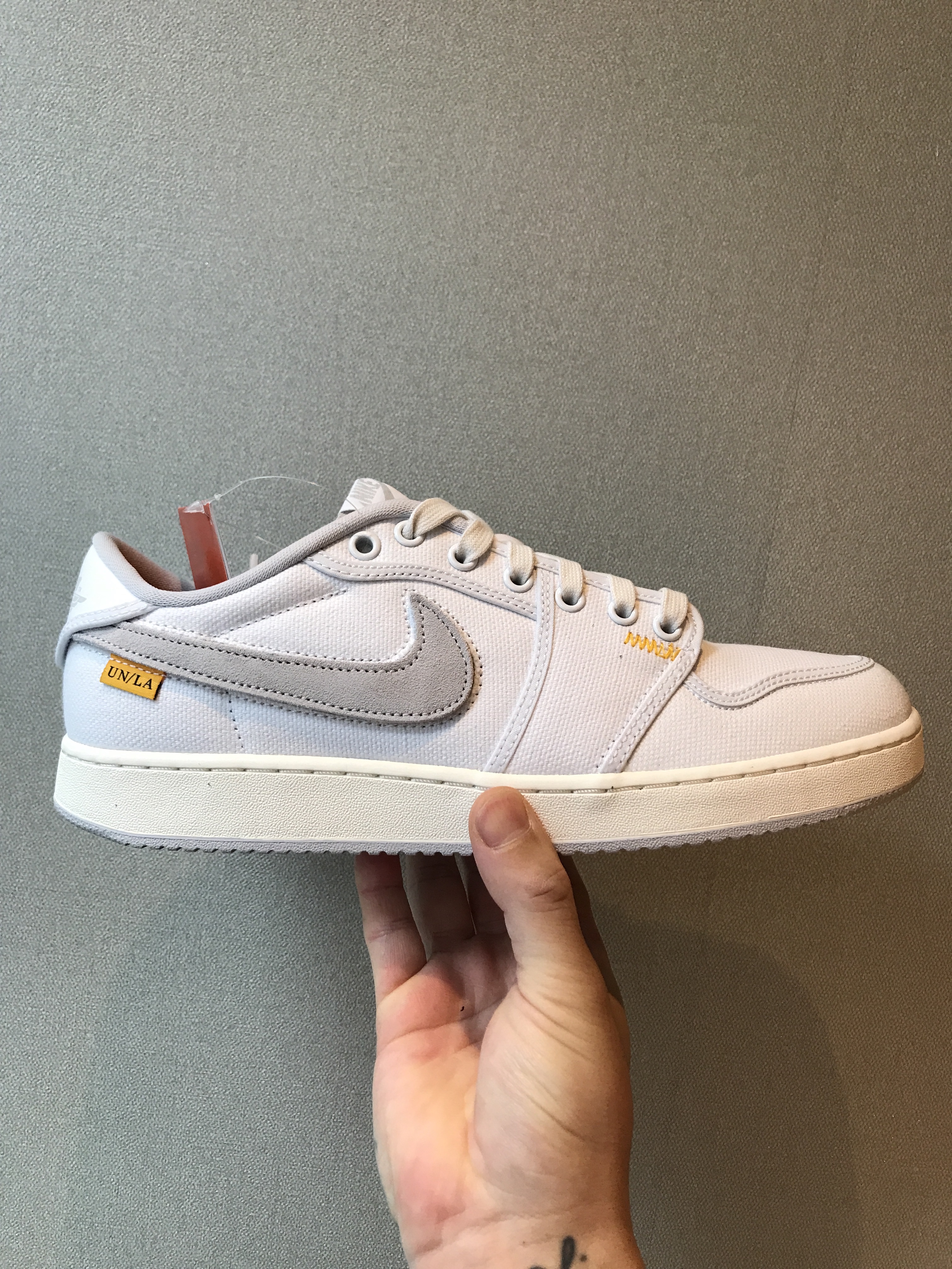 Jordan 1 x Union KO Low White 착용 스타일 - 4
