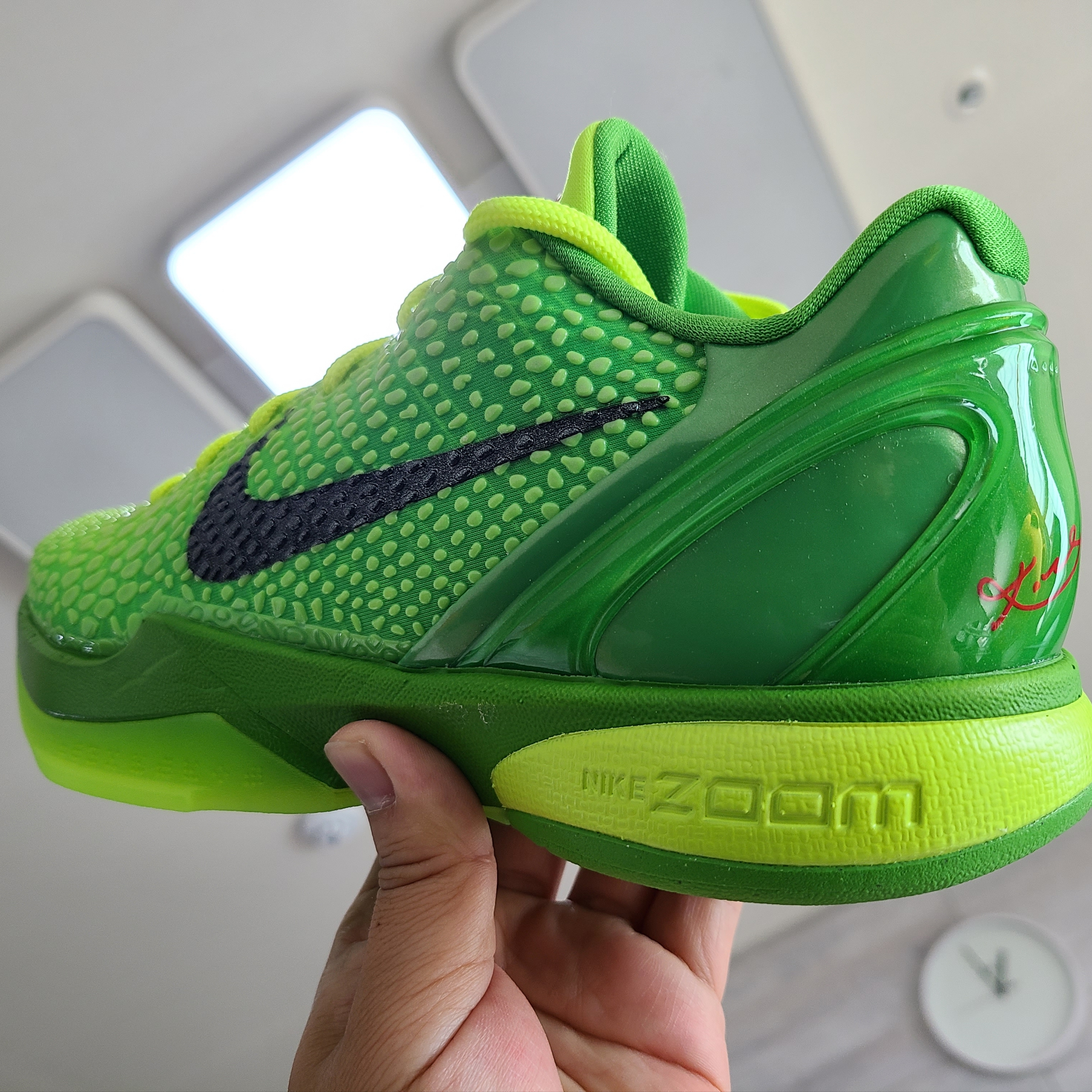 Nike Kobe 6 Protro Green Apple 착용 스타일