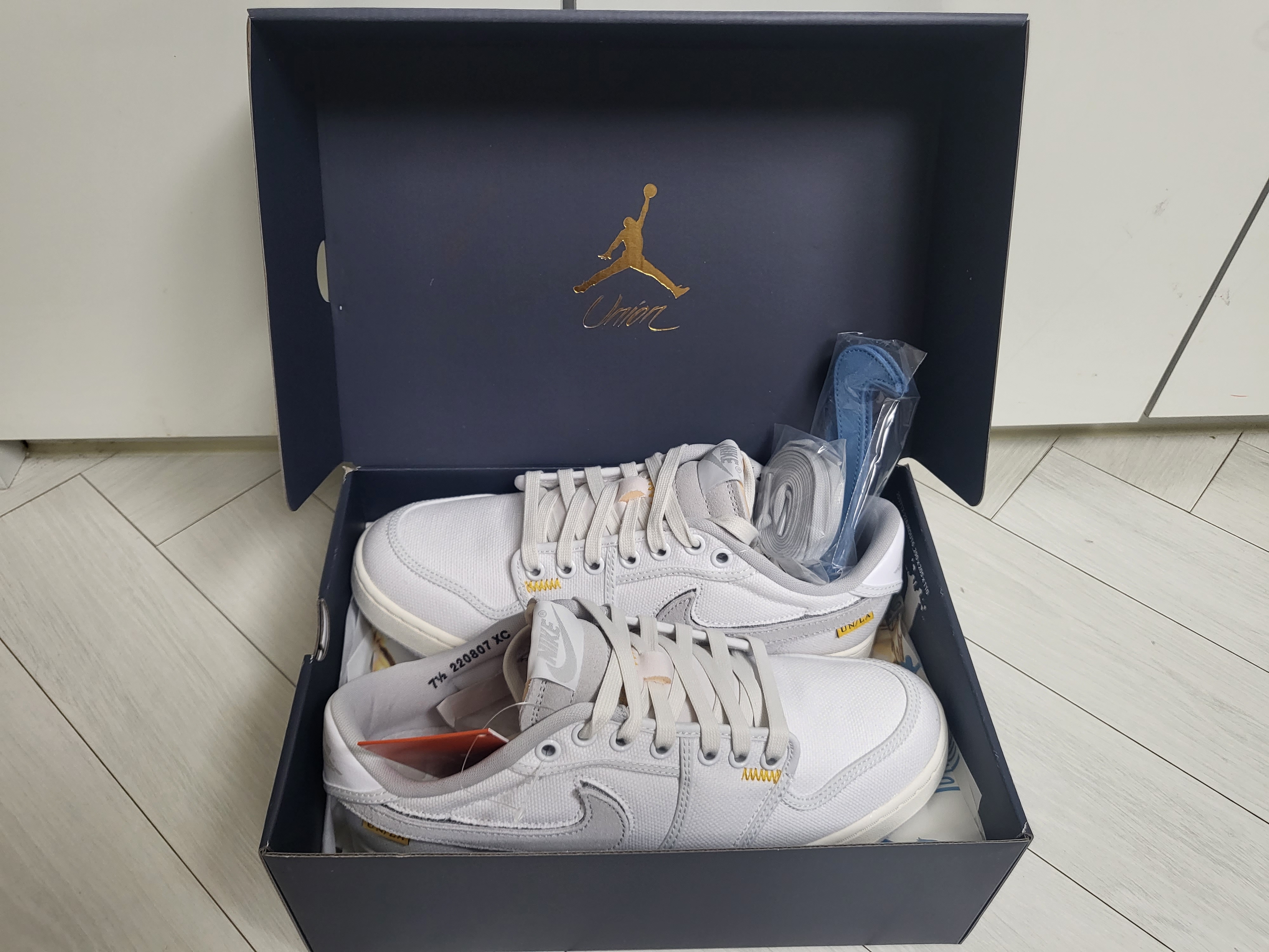 Jordan 1 x Union KO Low White 착용 스타일 - 2