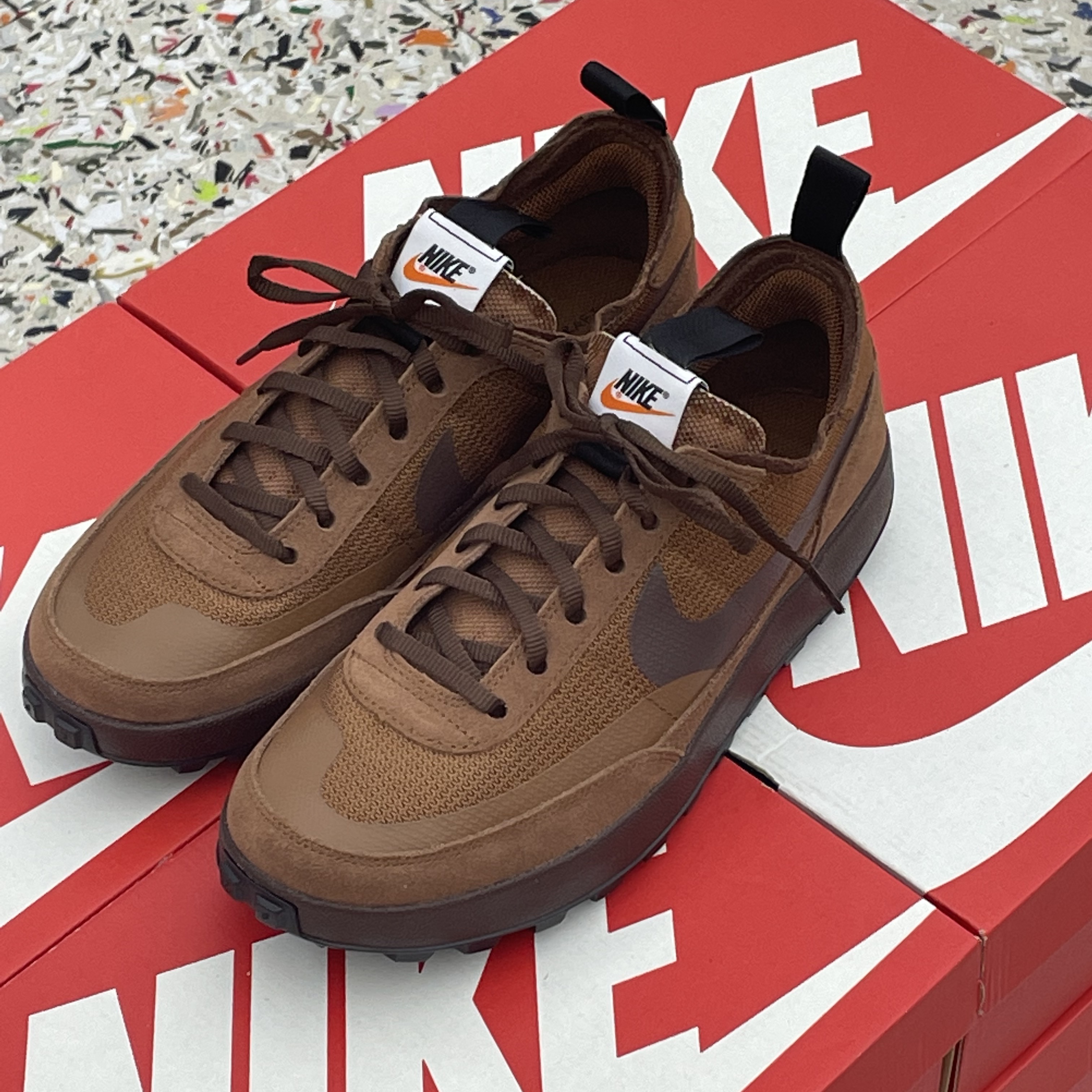 Nike x Tom Sachs General Purpose Shoe Brown 착용 스타일