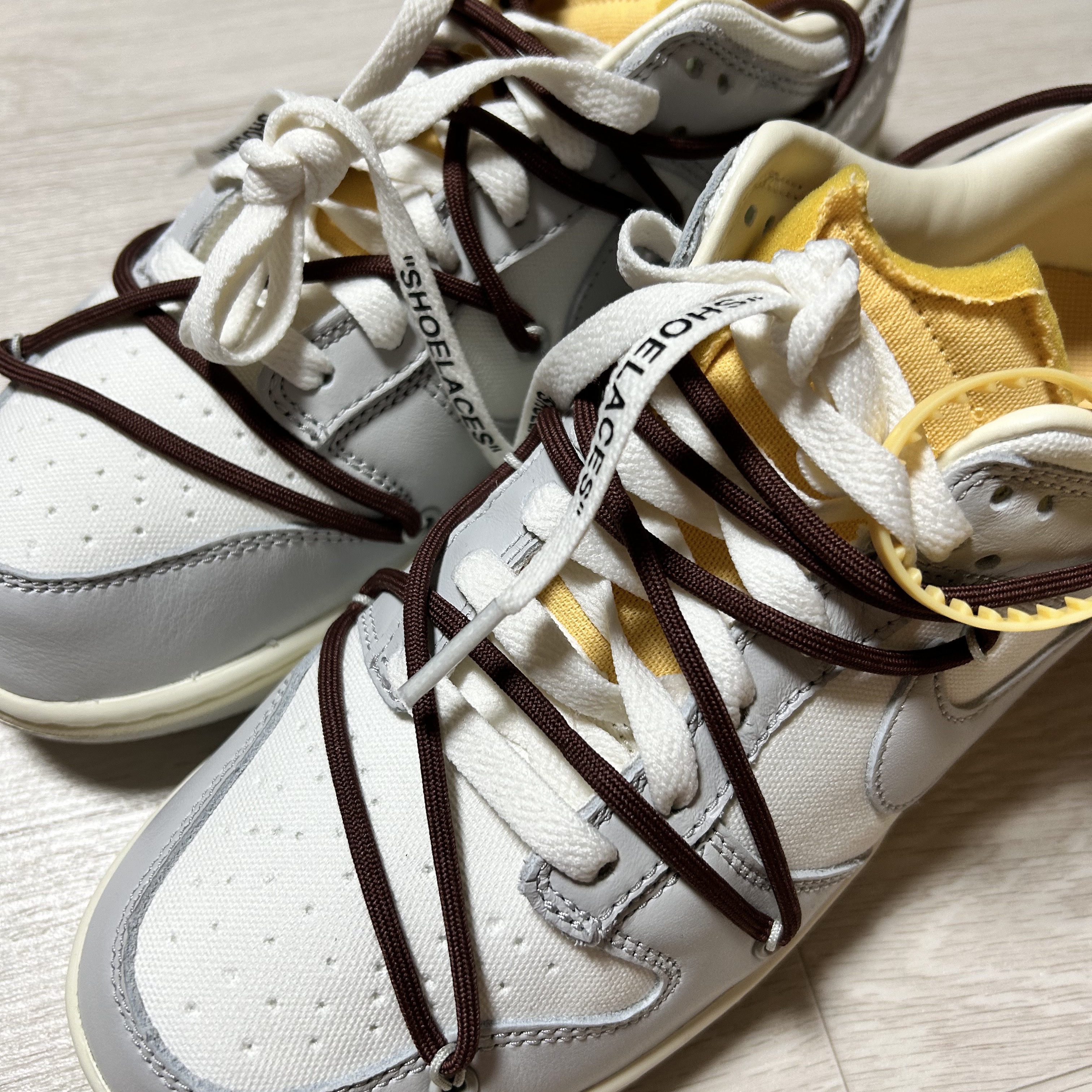 Nike x Off-White Dunk Low The 50 - Lot 46 착용 스타일