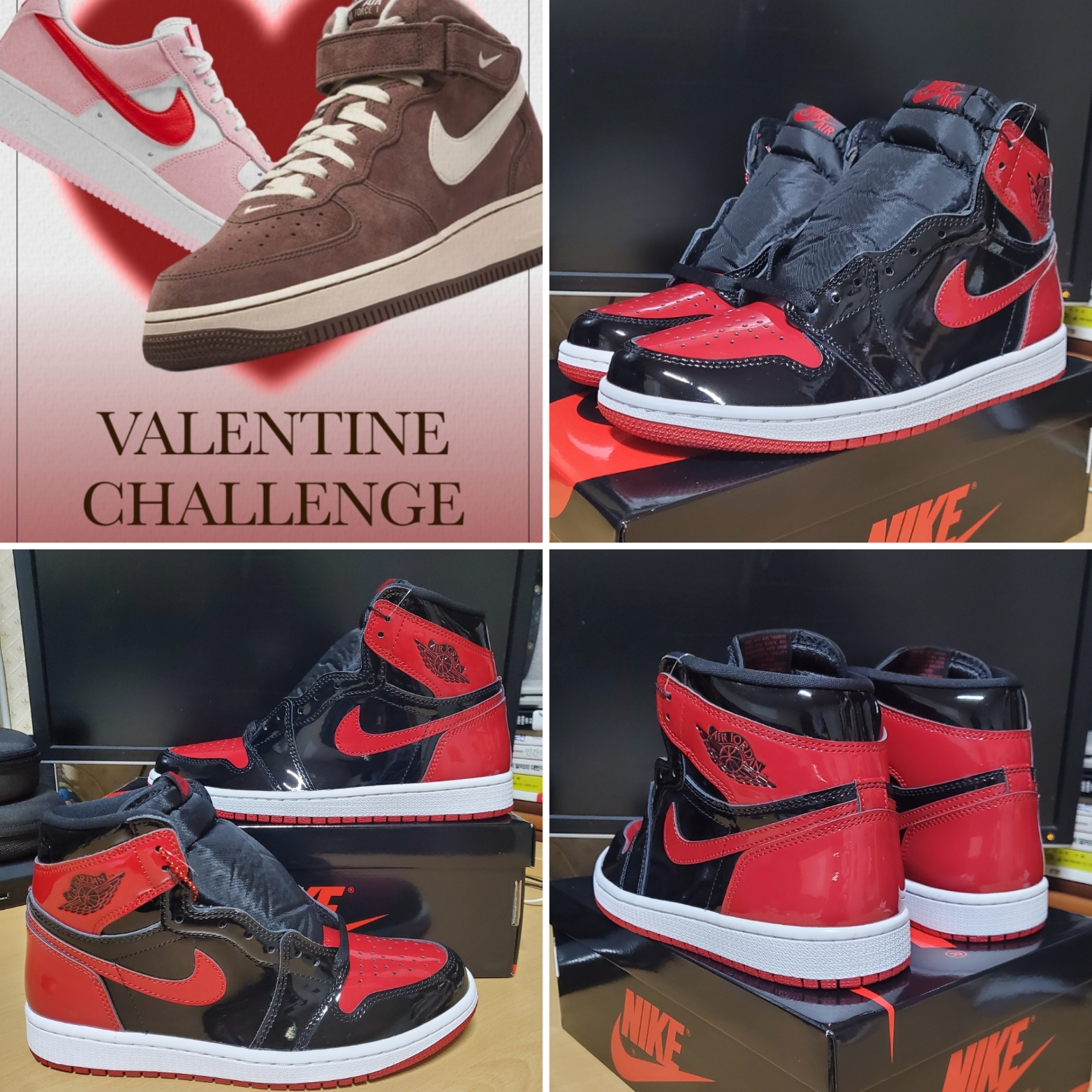 Jordan 1 Retro High OG Patent Bred 착용 스타일