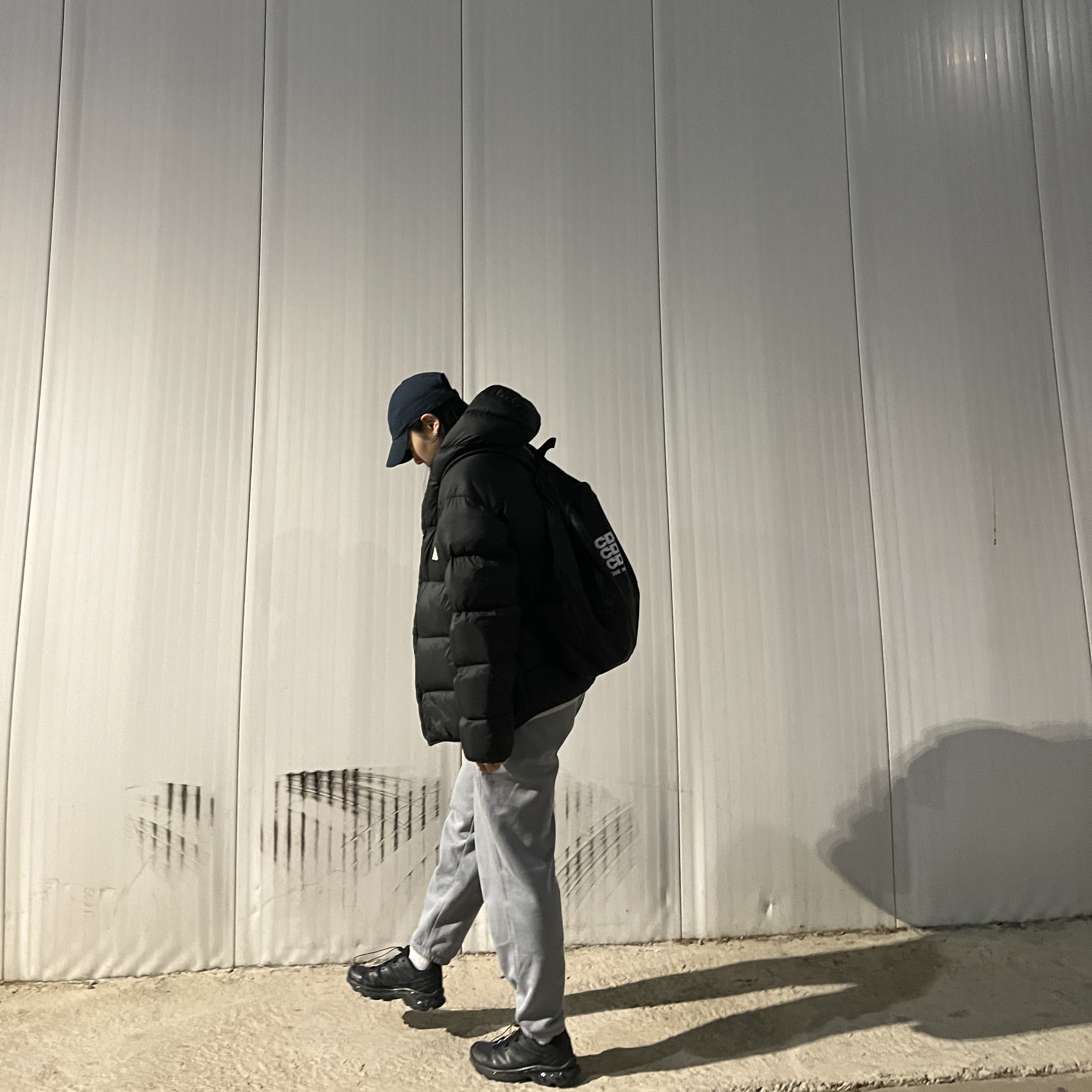 Salomon XT-6 ADV Black, Nike ACG Therma-Fit ADV Lunar Lake Puffer Jacket Black - Asia 착용 스타일 - 2