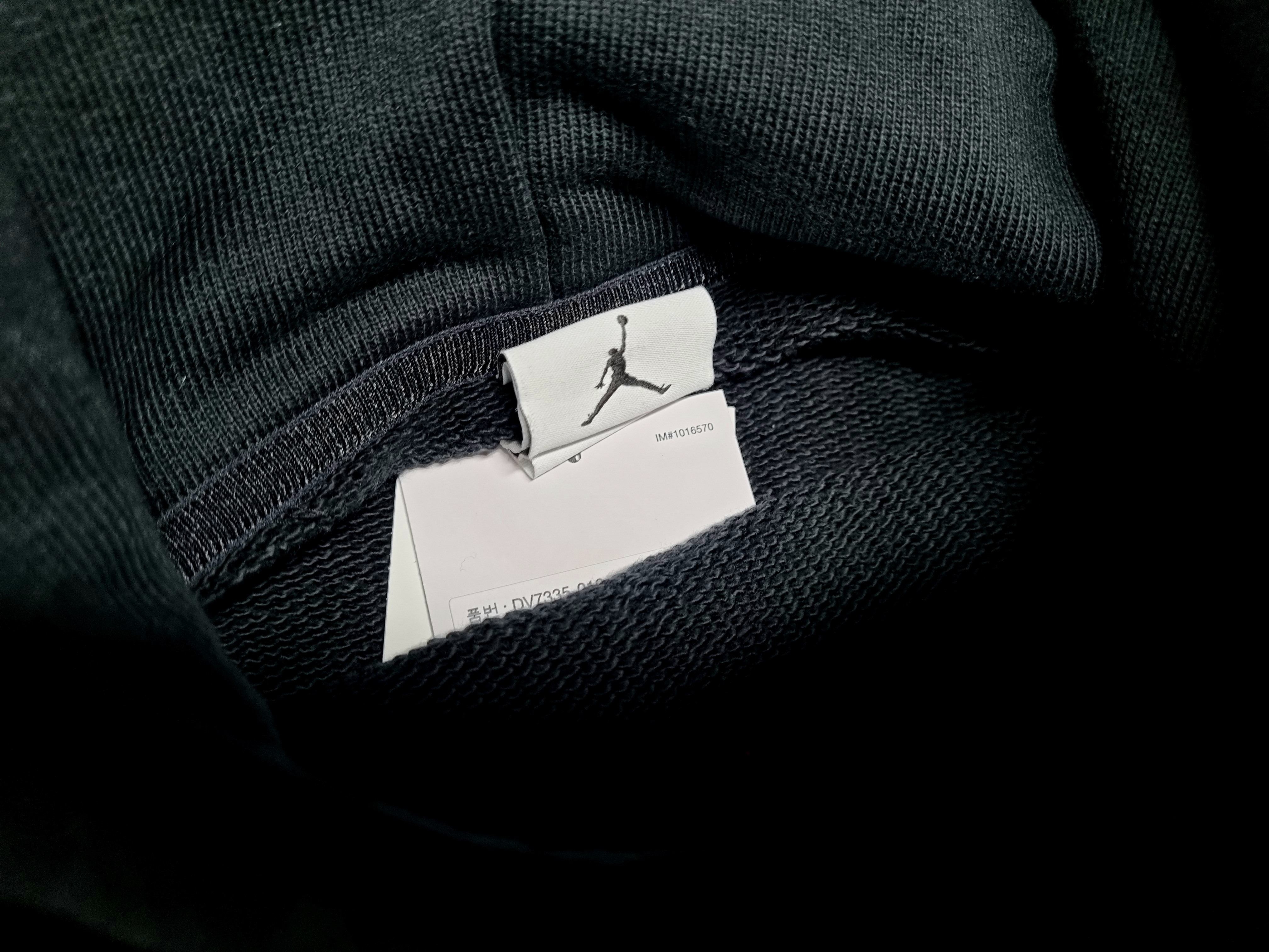 Jordan x Union Fleece Hoodie Black - Asia 착용 스타일 - 3