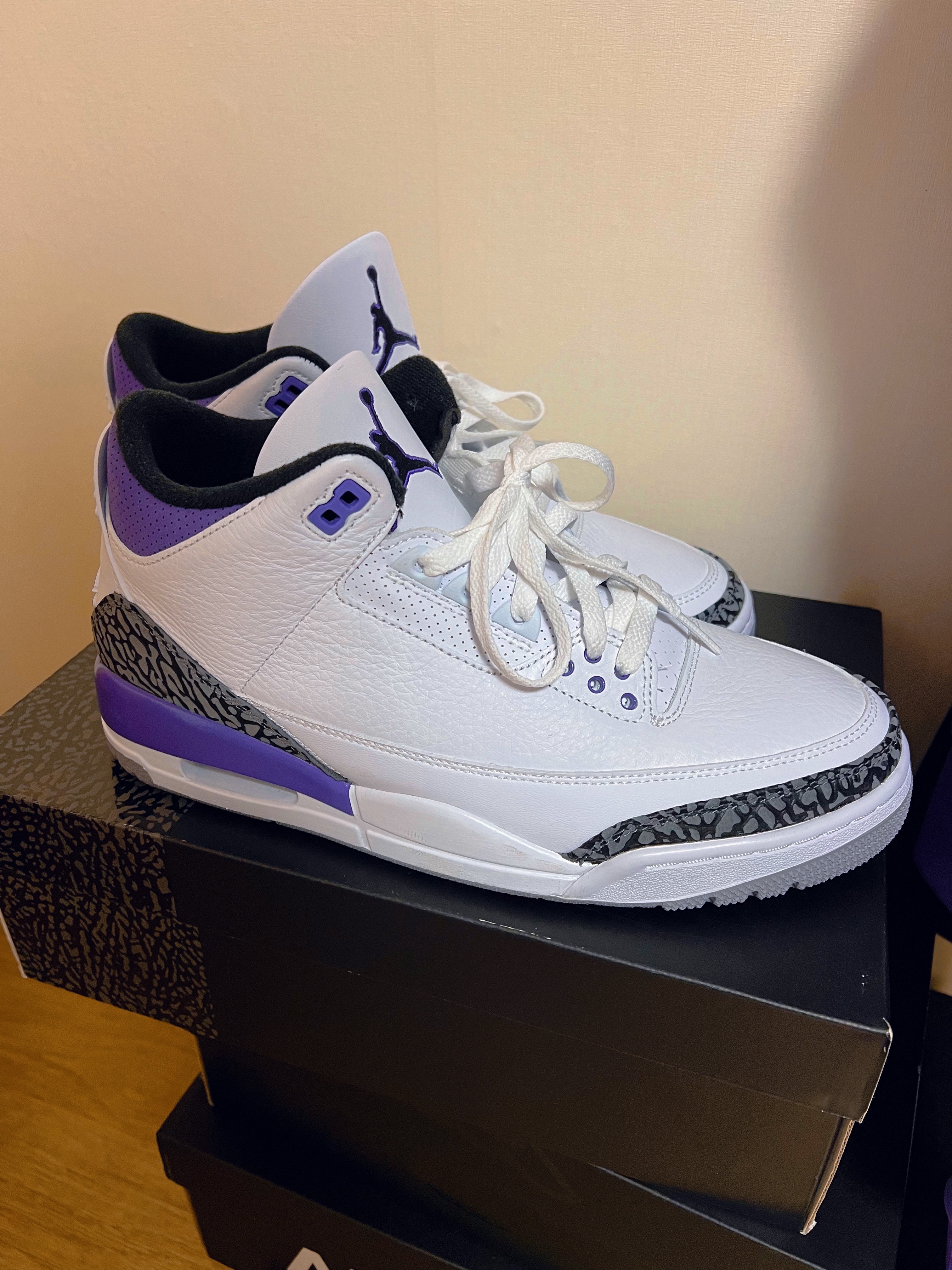 Jordan 3 Retro Dark Iris 착용 스타일 - 5