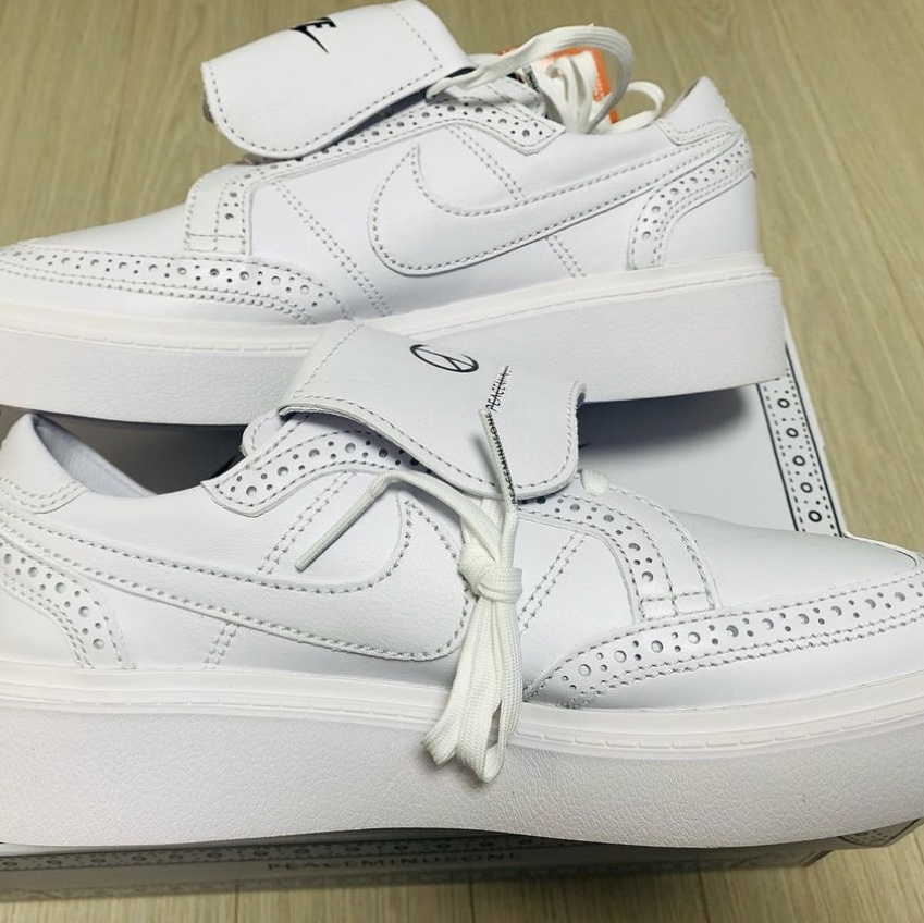 Nike x Peaceminusone Kwondo1 White 착용 스타일