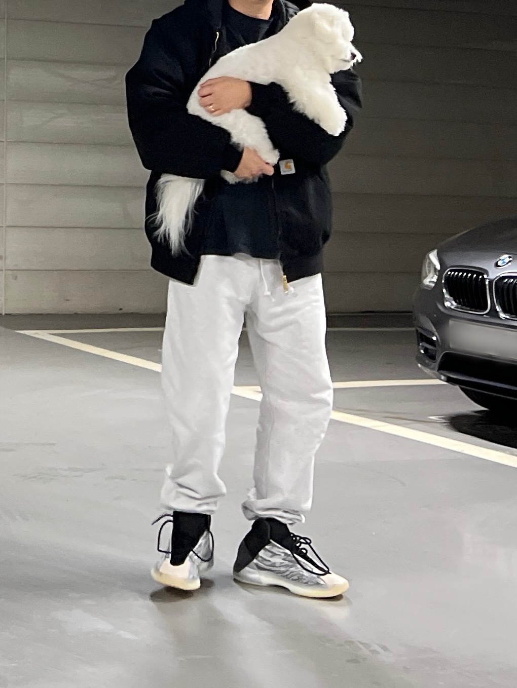 Adidas Yeezy QNTM Lifestyle 착용 스타일 - 2