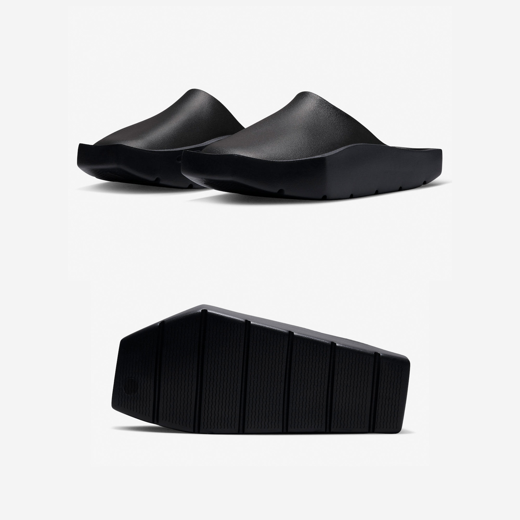 (W) Jordan Hex Mule SP Light Silver, Adidas Yeezy Slide Onyx 착용 스타일 - 2