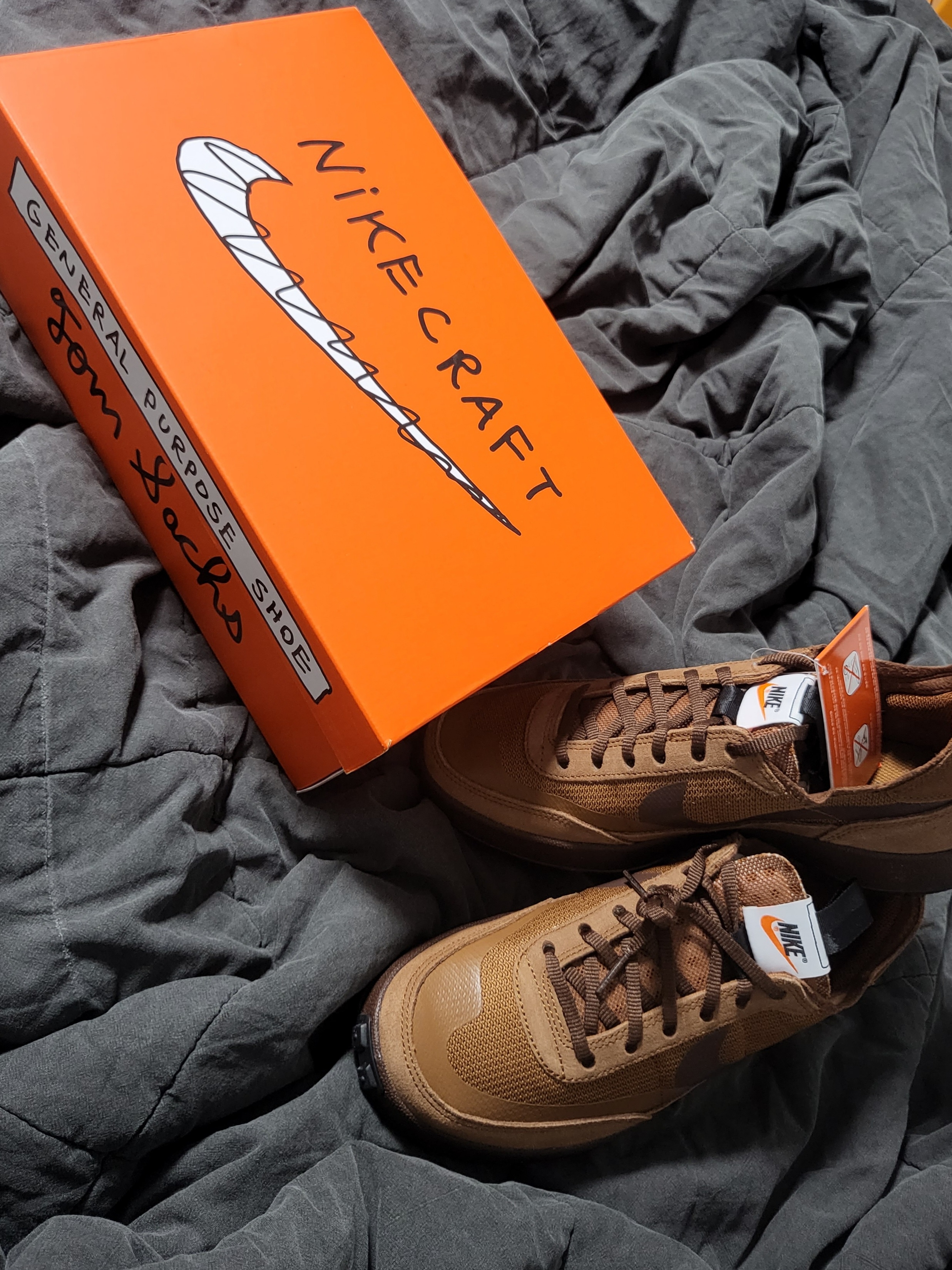 Nike x Tom Sachs General Purpose Shoe Brown 착용 스타일