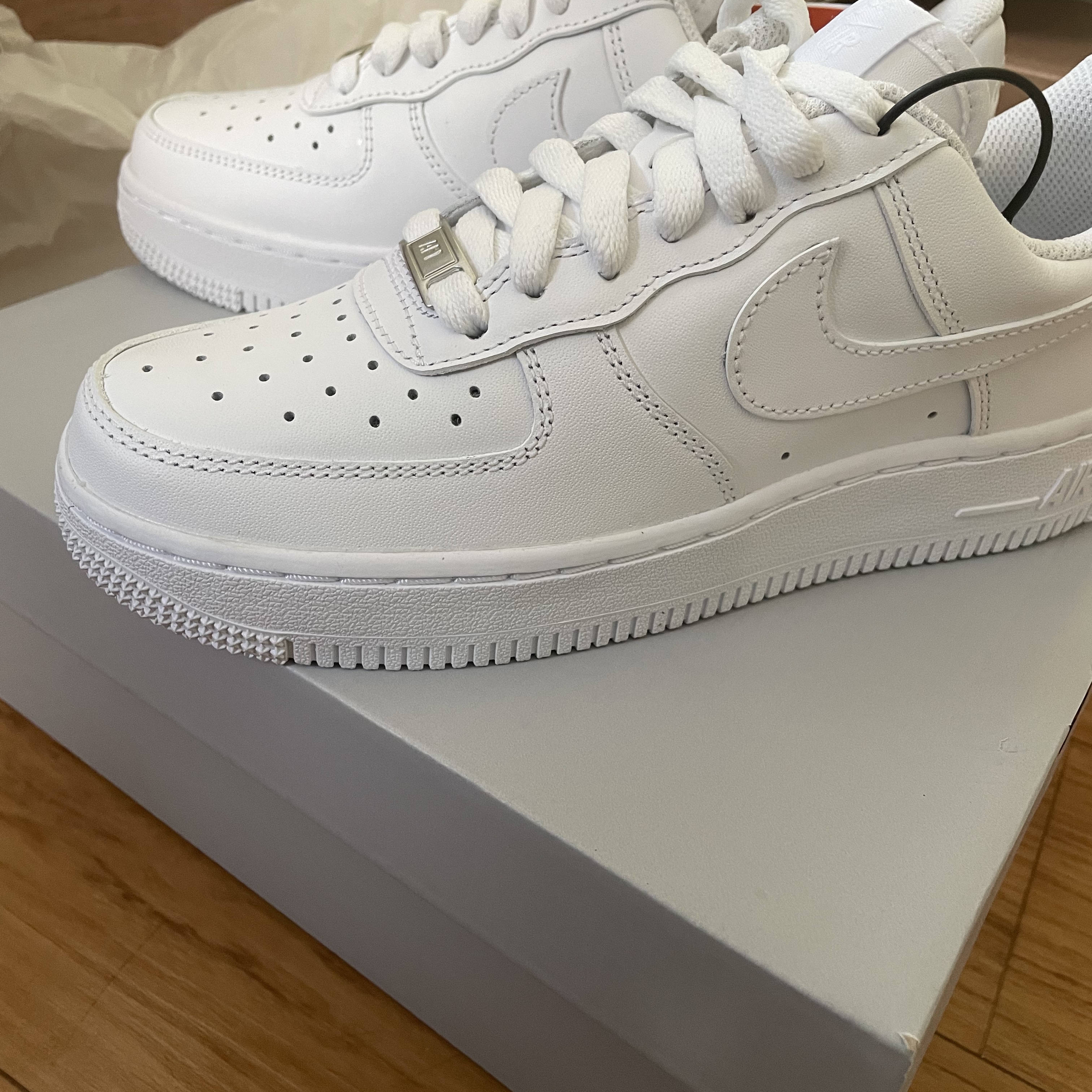 (W) Nike Air Force 1 '07 Low White 착용 스타일