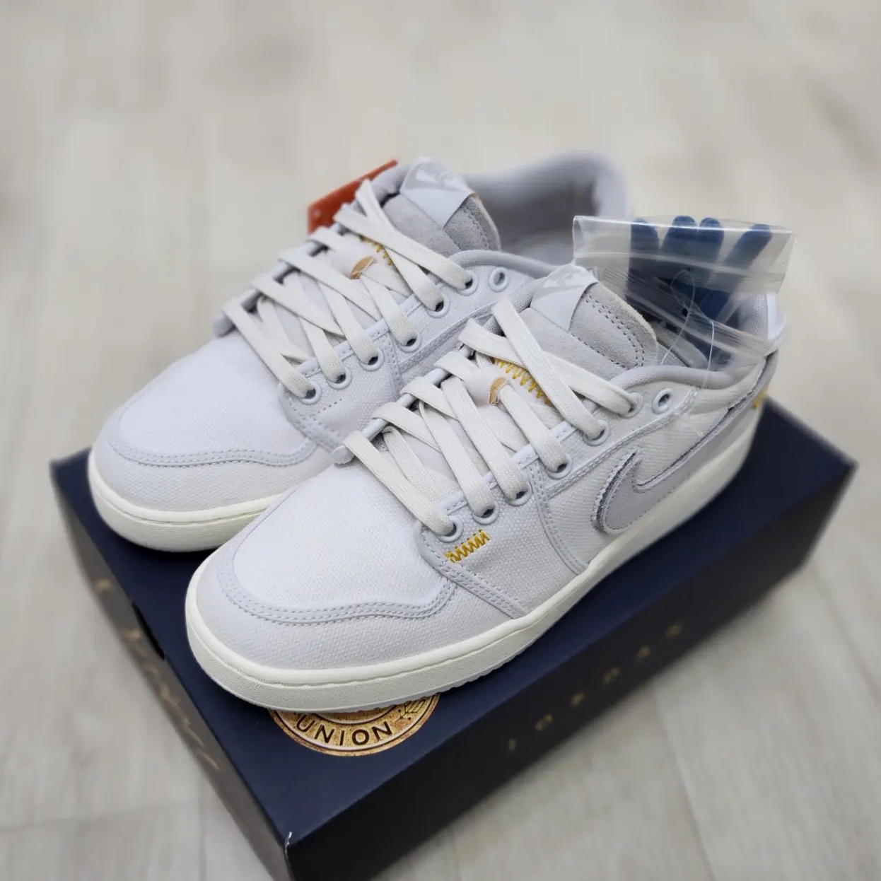 Jordan 1 x Union KO Low White 착용 스타일 - 3