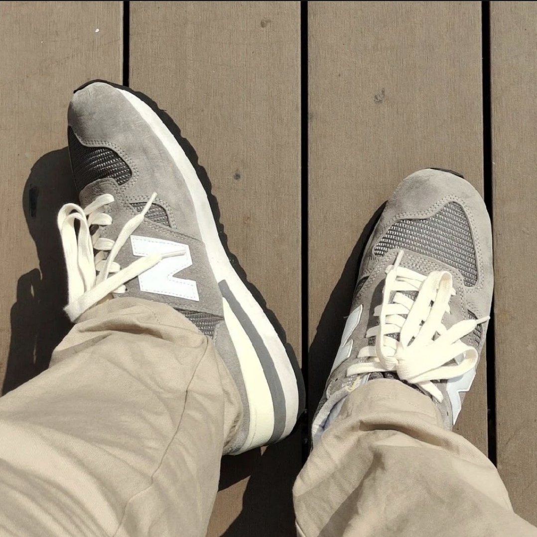 New Balance 990 Made in USA Grey 착용 스타일