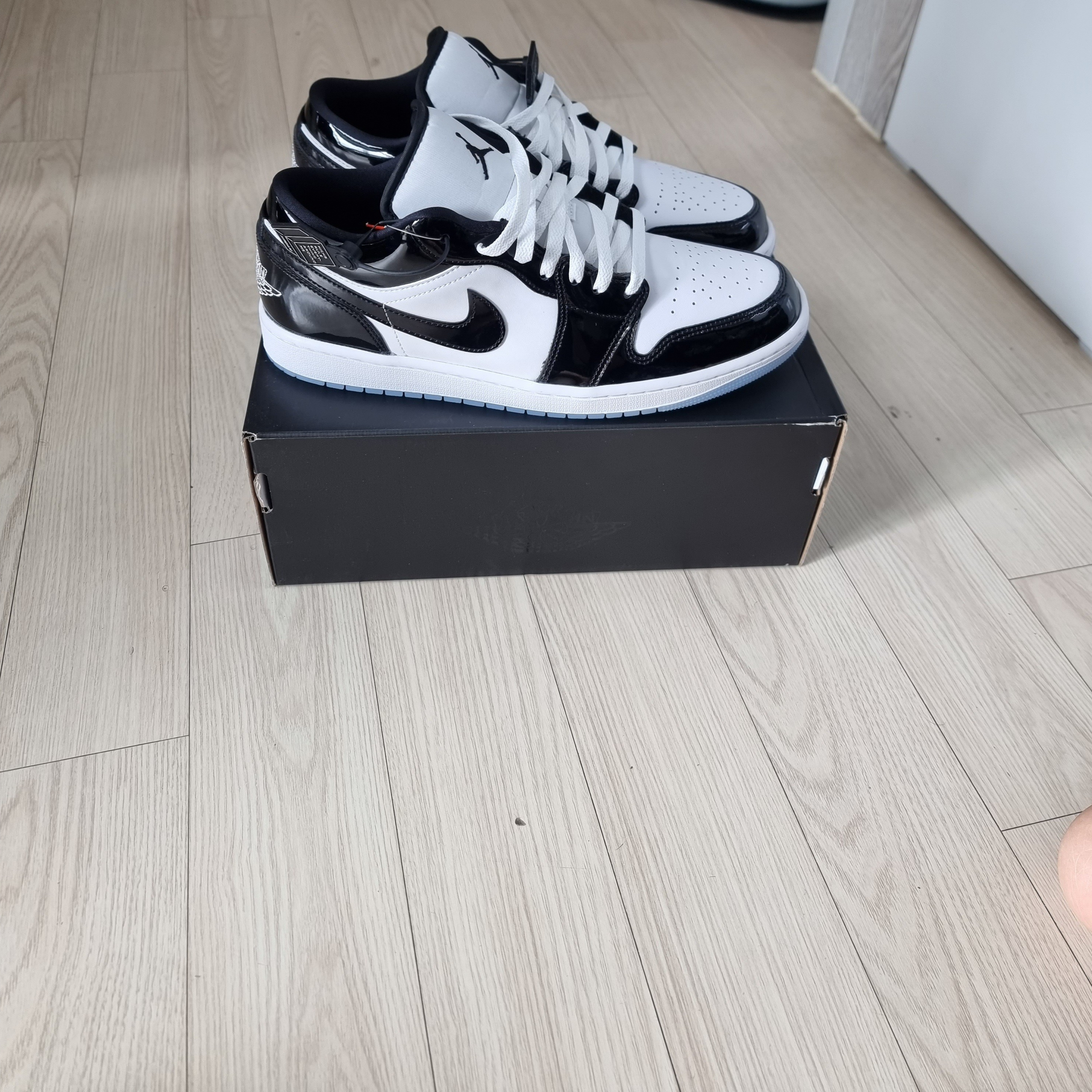 Jordan 1 Low SE Concord 착용 스타일 - 1