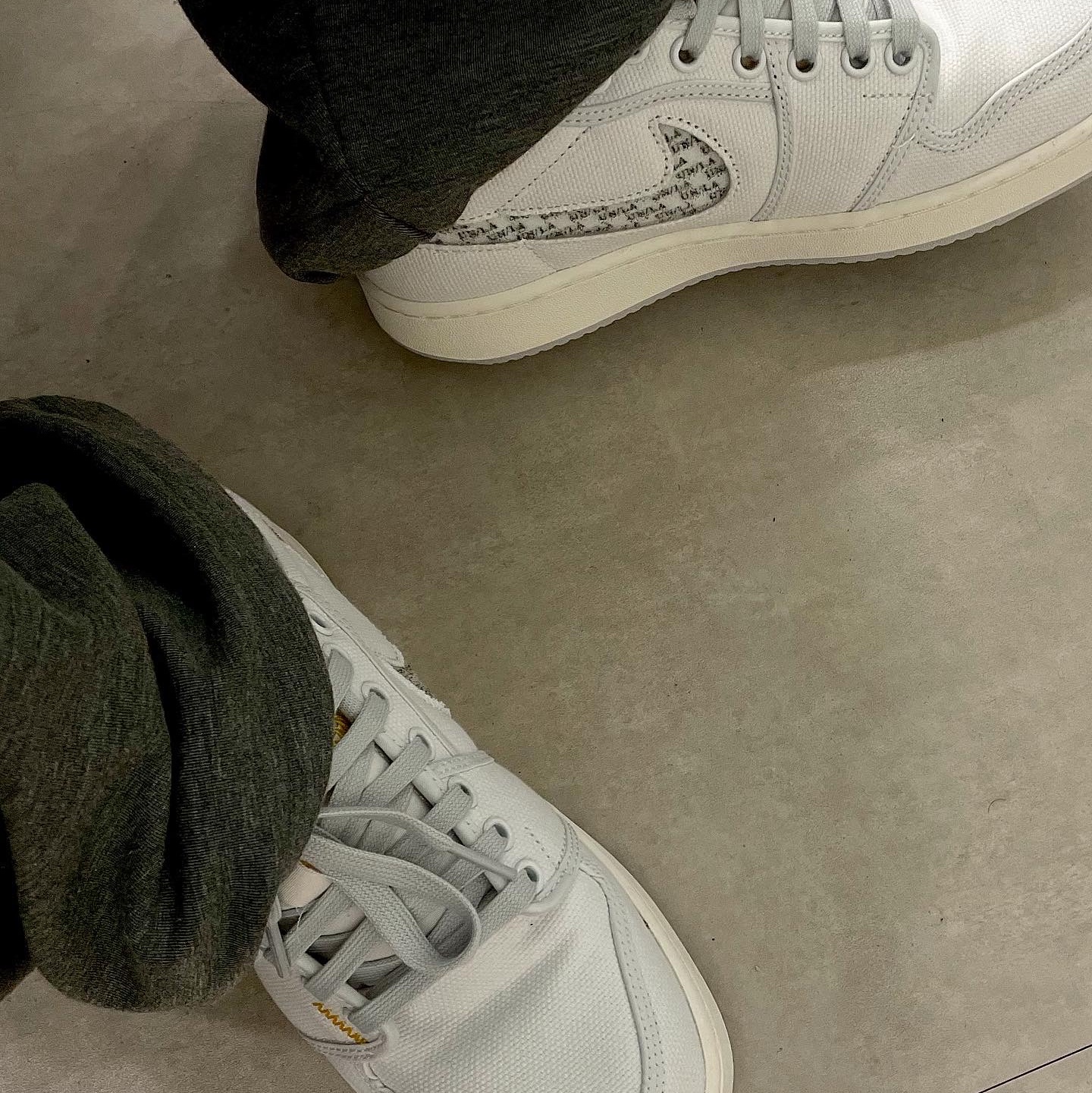 Jordan 1 x Union KO Low White 착용 스타일 - 2