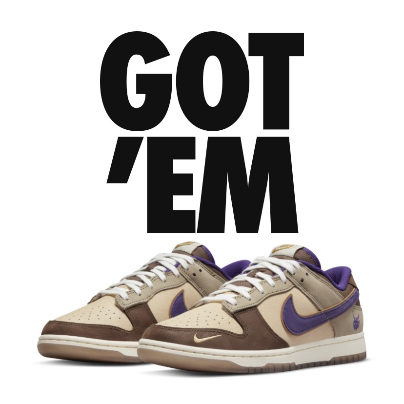 Nike Dunk Low White Onyx Court Purple 착용 스타일 - 2