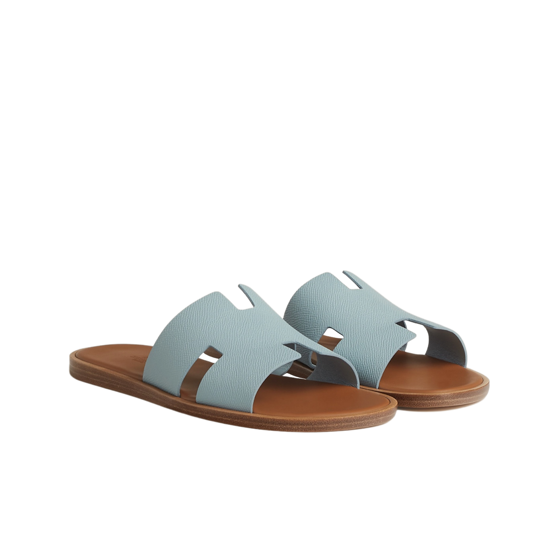 에르메스 이즈미르 샌들 앱송 & 베르 도으 나뛰렐(Hermes Izmir Sandal Epsom & Vert Deau Naturel) - 2