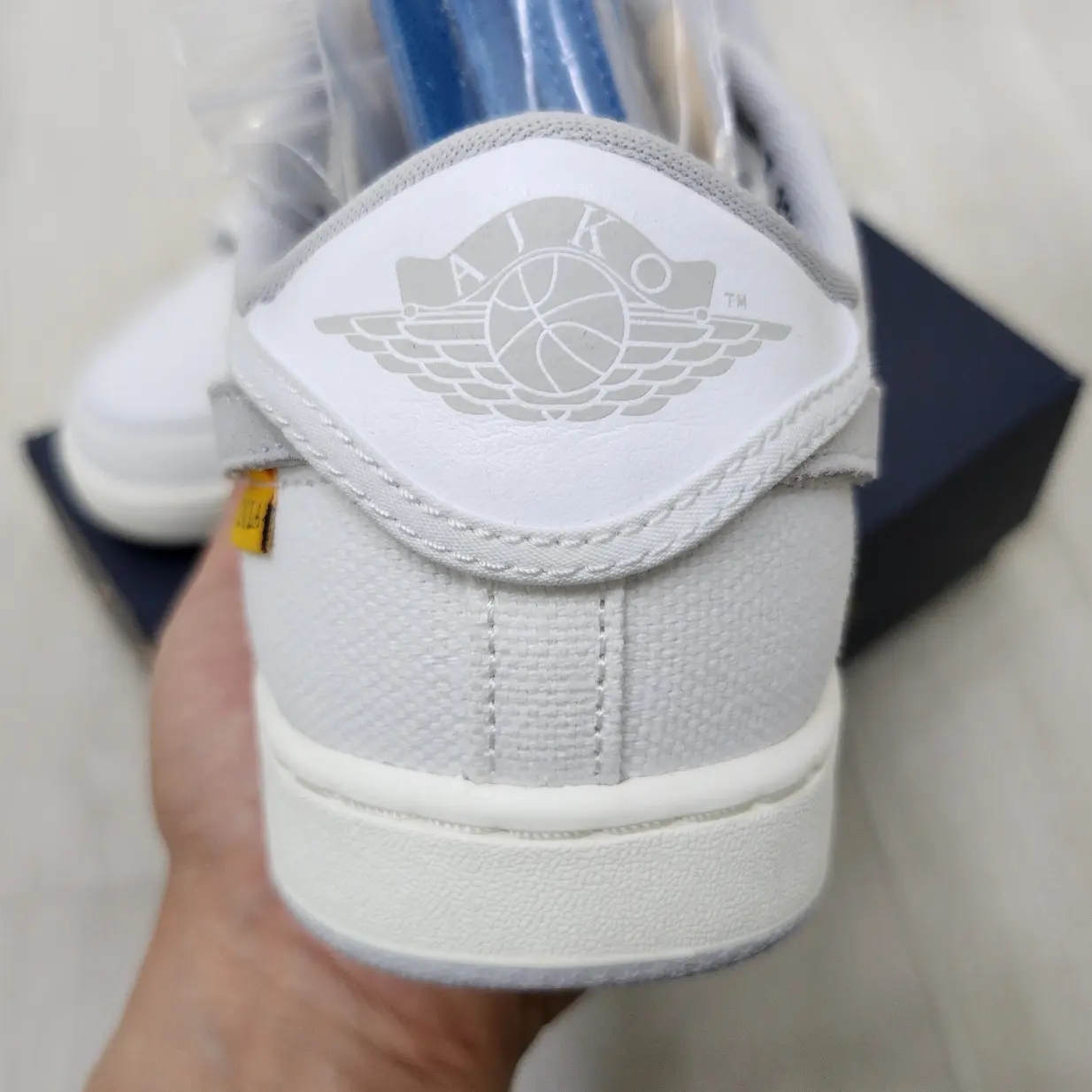 Jordan 1 x Union KO Low White 착용 스타일 - 5