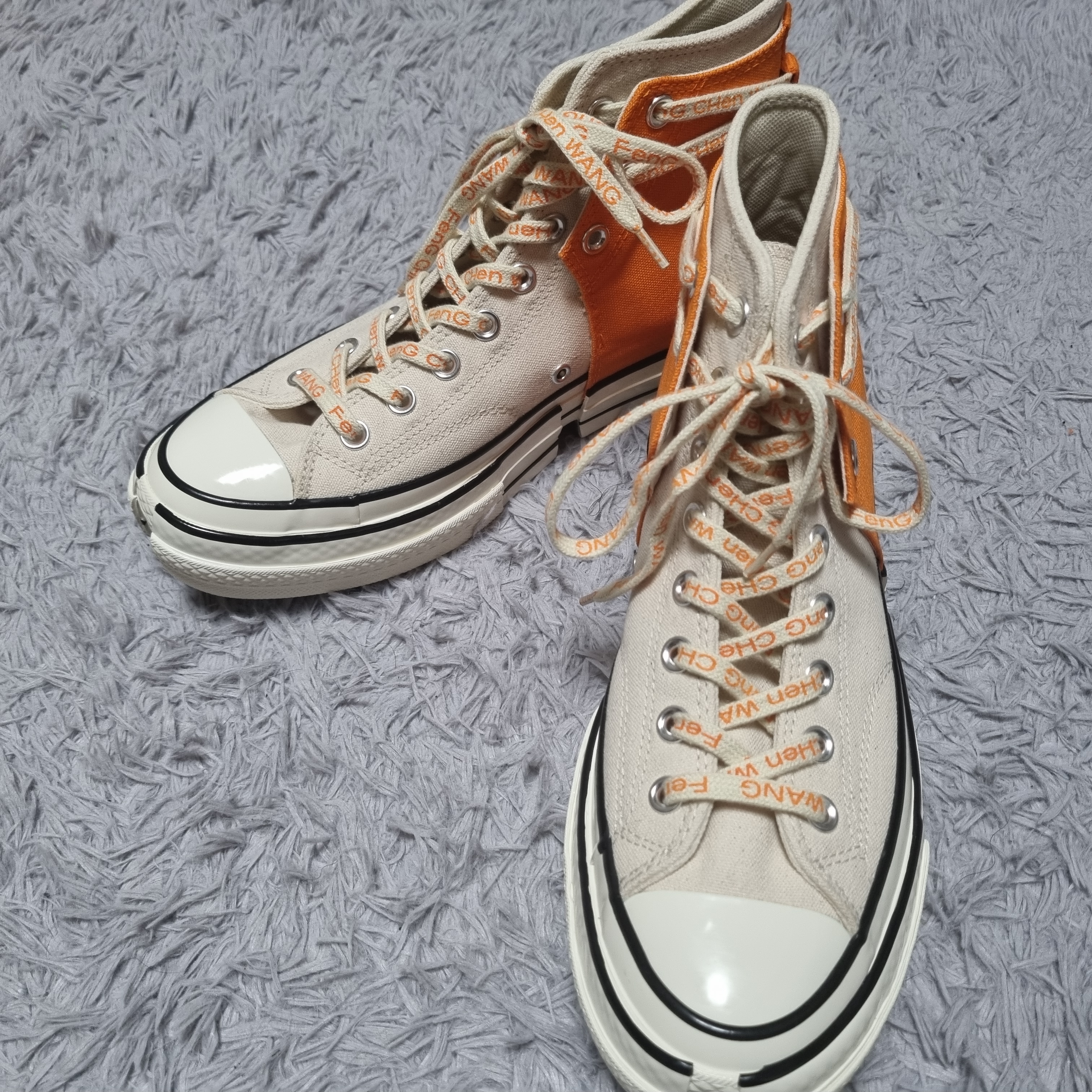 Converse x Feng Chen Wang Chuck 70 2-in-1 Persimmon Orange 착용 스타일 - 3