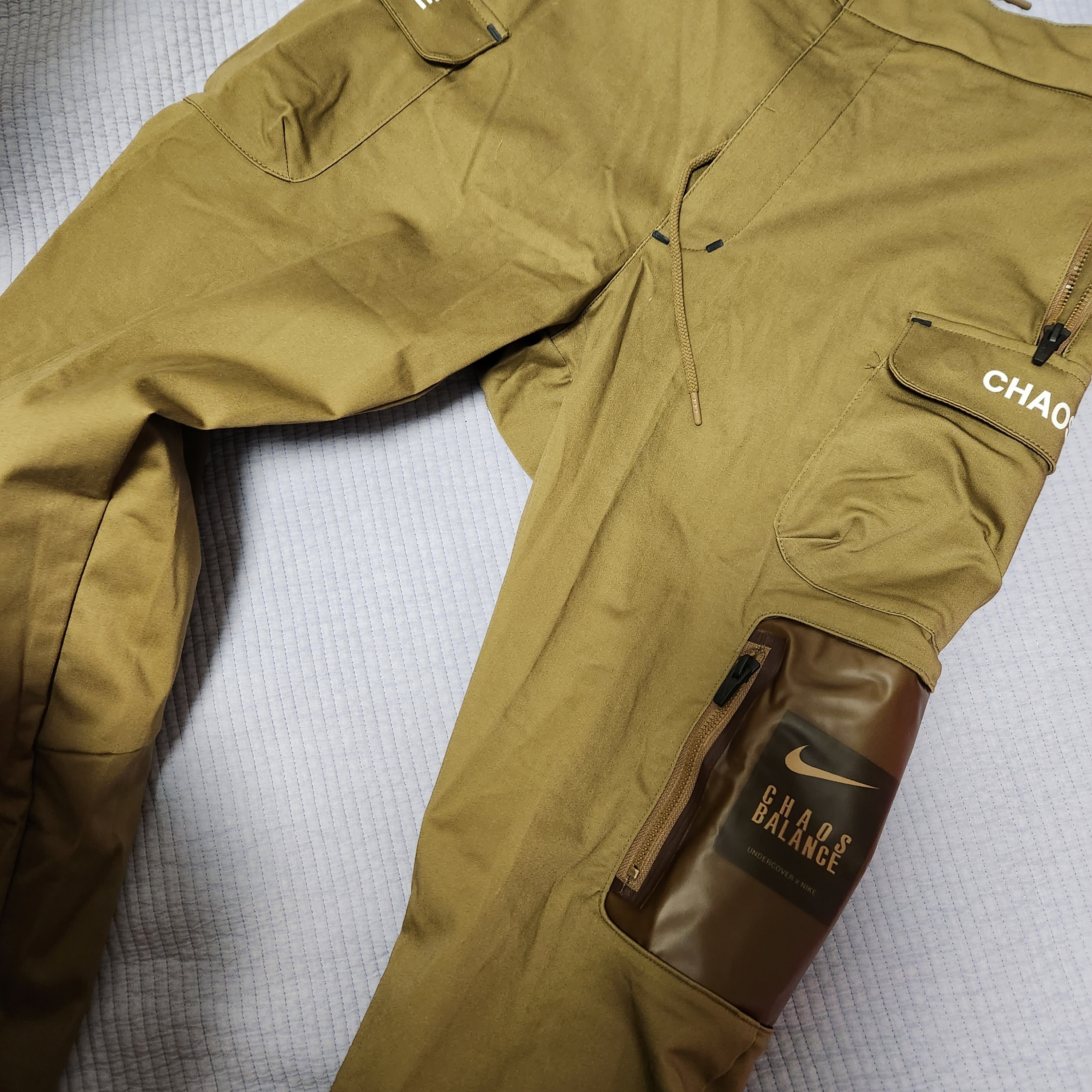 Nike x Undercover NRG TC Pants Brown - Asia 착용 스타일