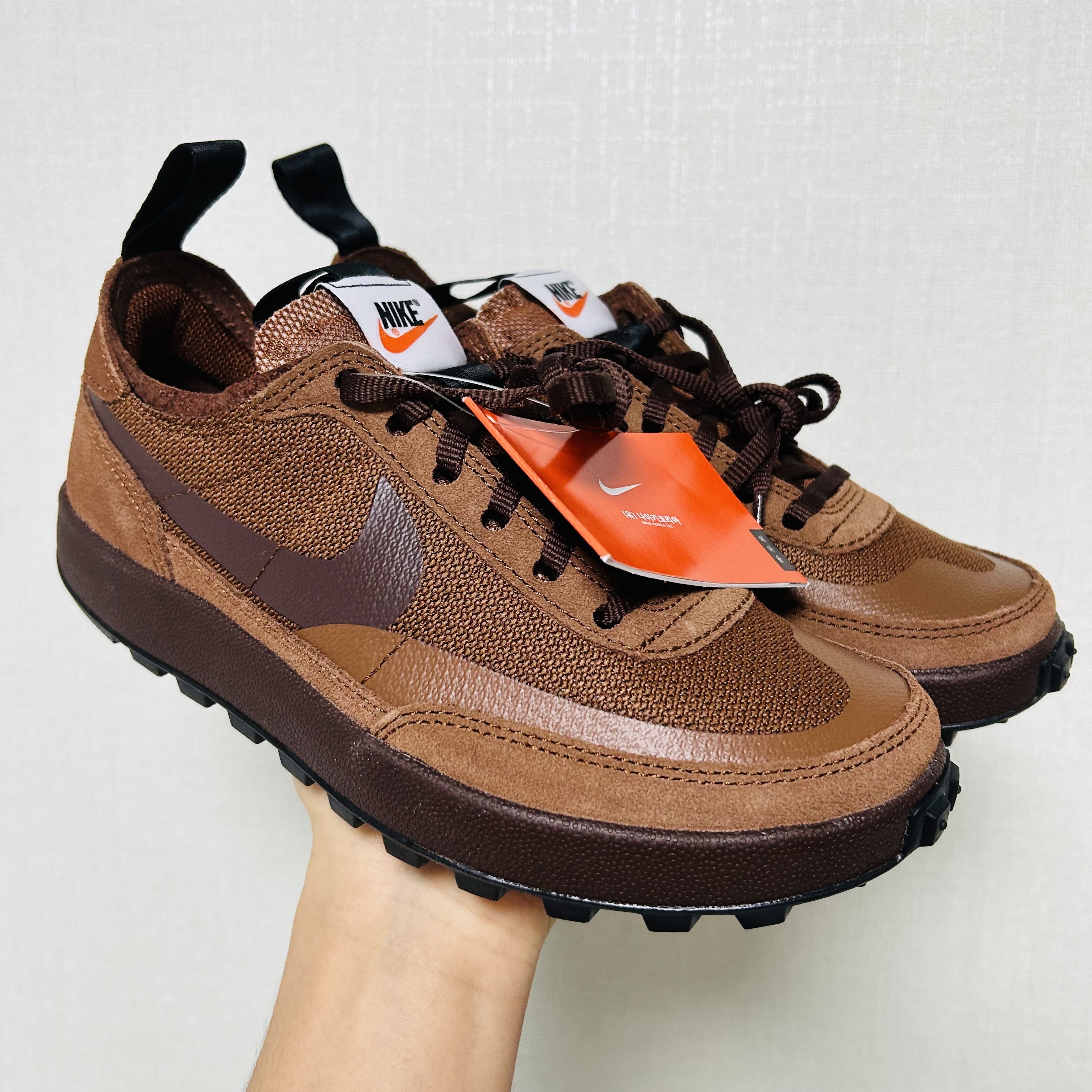 Nike x Tom Sachs General Purpose Shoe Brown 착용 스타일