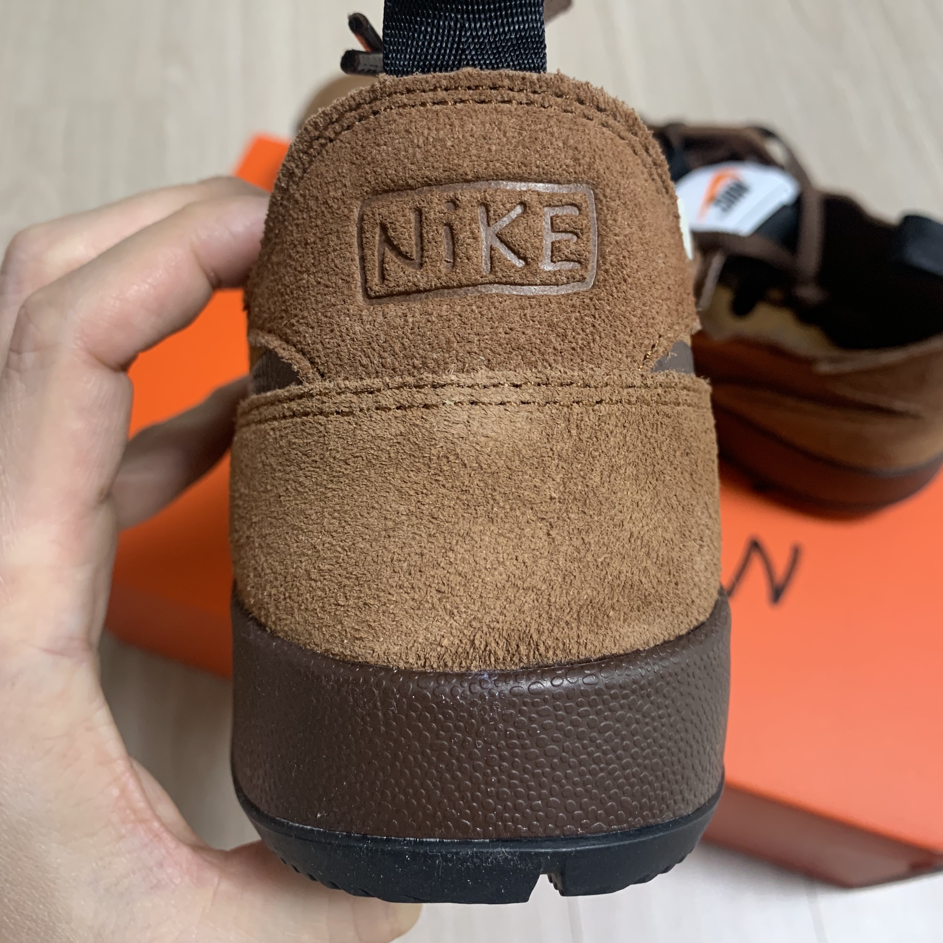 Nike x Tom Sachs General Purpose Shoe Brown 착용 스타일 - 3