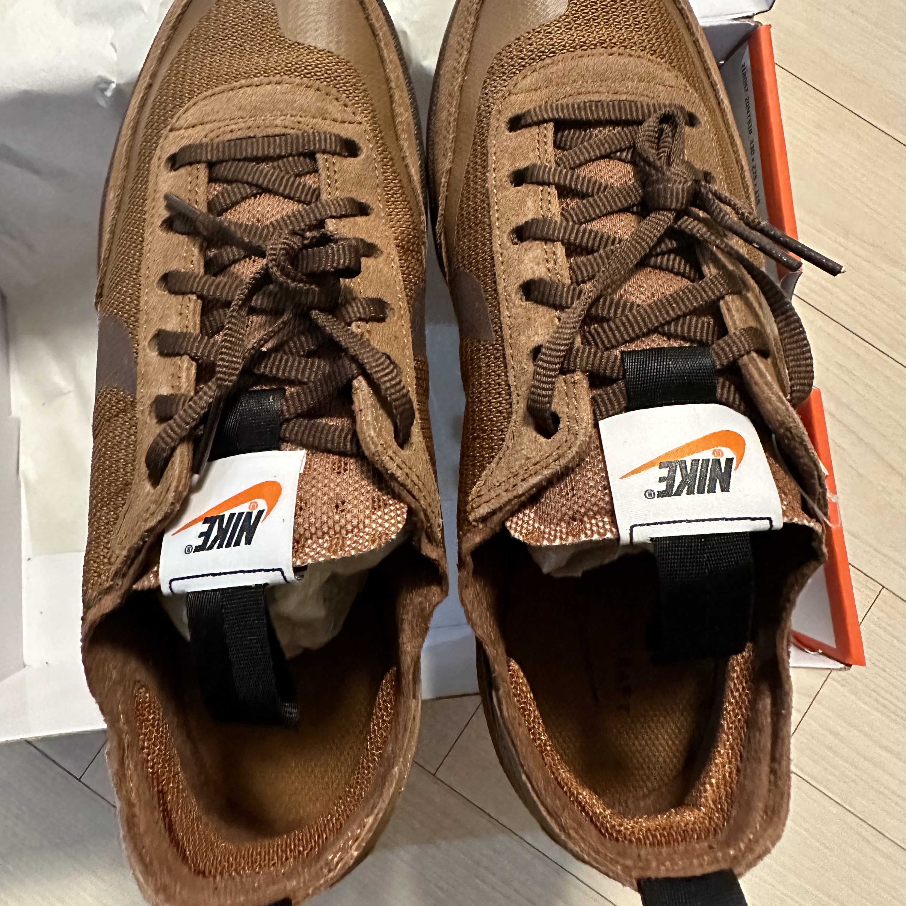Nike x Tom Sachs General Purpose Shoe Brown 착용 스타일 - 3