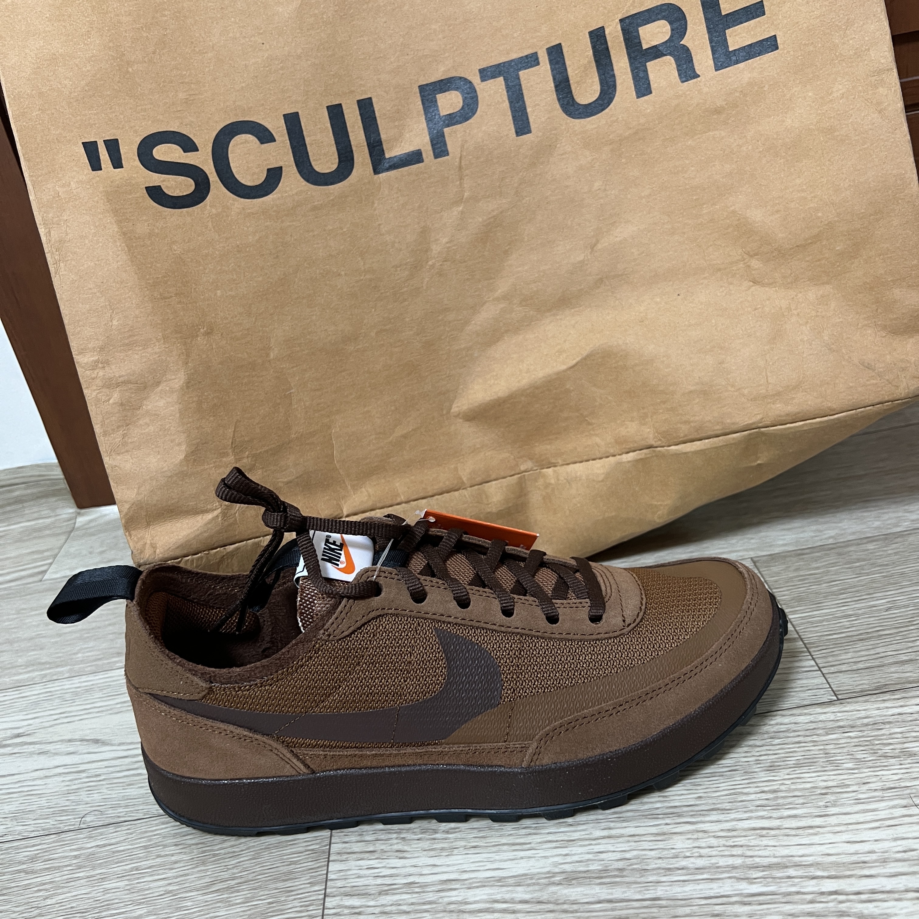 Nike x Tom Sachs General Purpose Shoe Brown 착용 스타일
