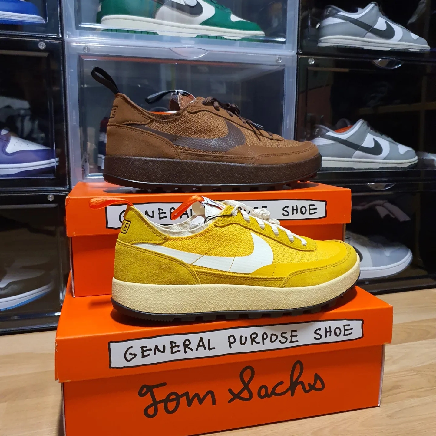 Nike x Tom Sachs General Purpose Shoe Brown, Nike x Tom Sachs General Purpose Shoe Archive 착용 스타일 - 2