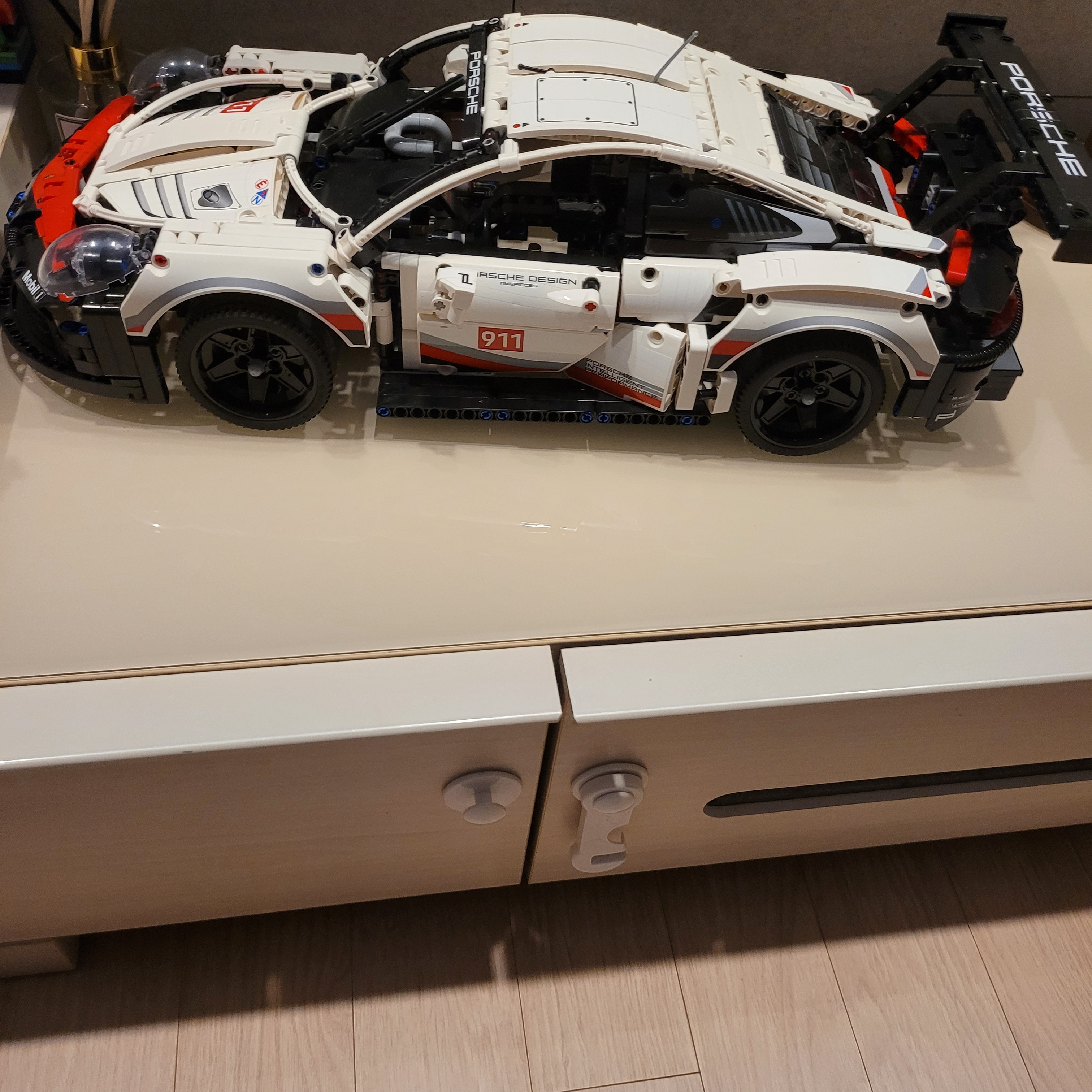 Lego Porsche 911 RSR 착용 스타일