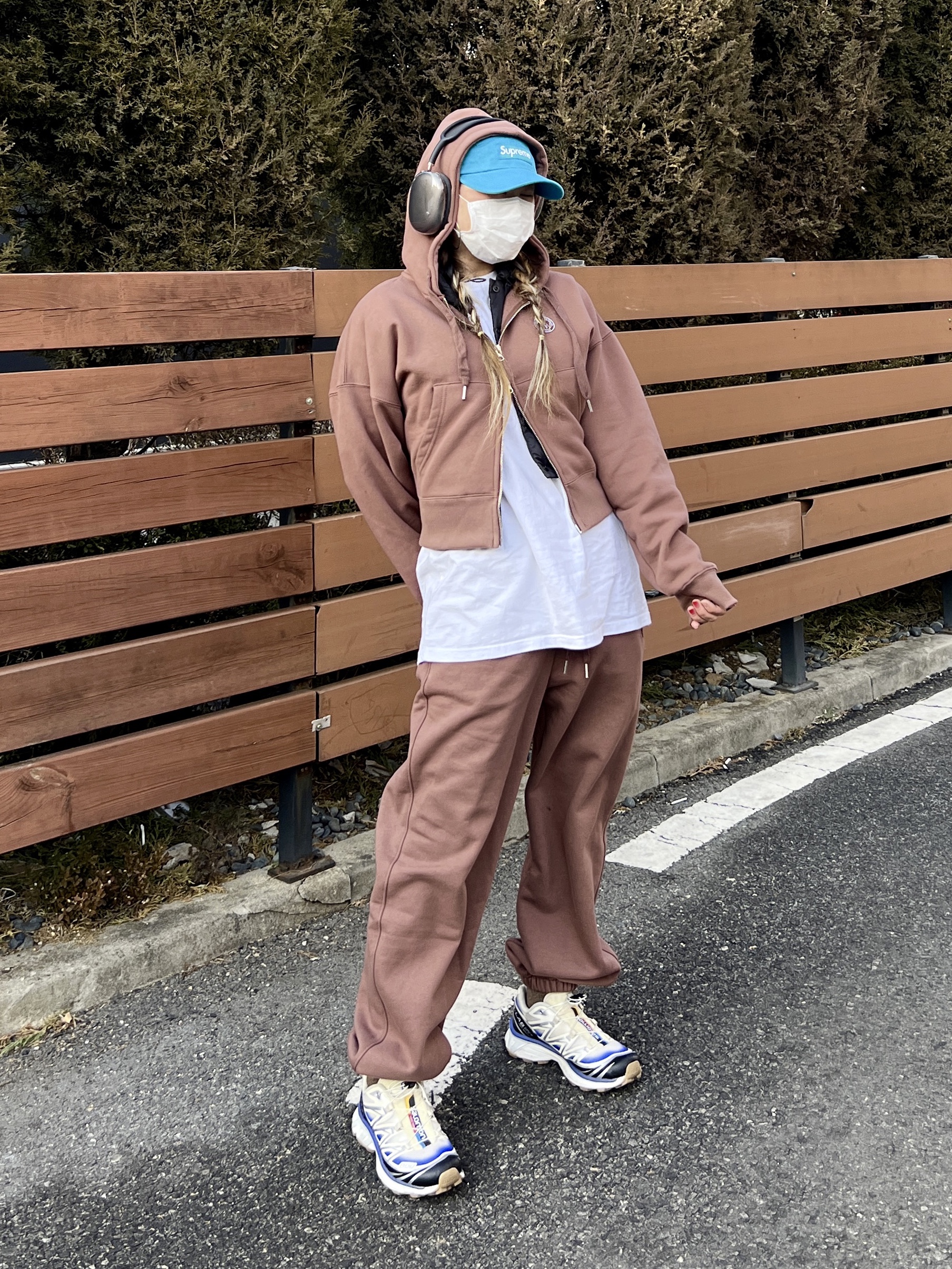 Supreme Washed Chino Twill Camp Cap Teal - 22SS, Apple AirPods Max Lightning Space Gray (Korean Ver.) 착용 스타일 - 4