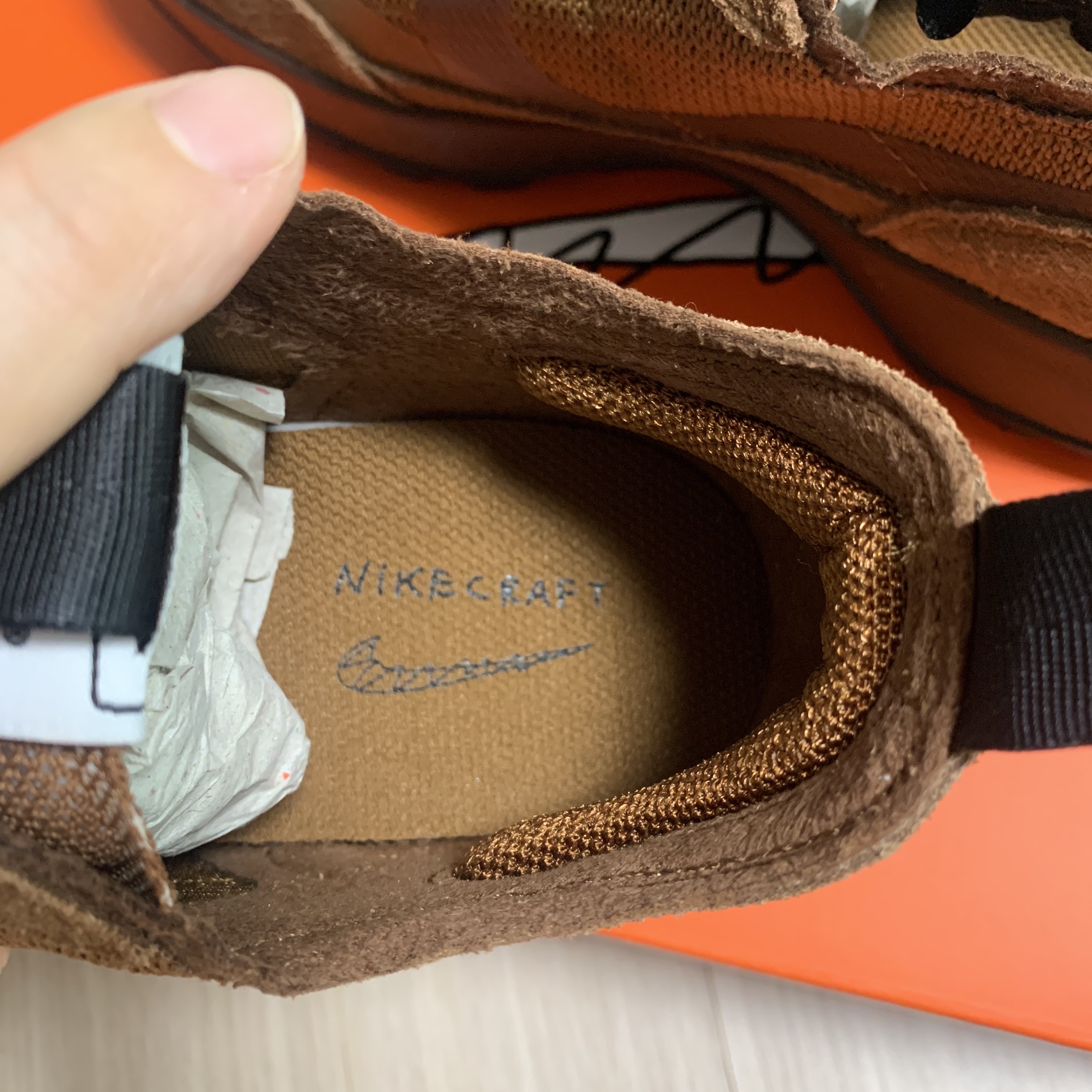 Nike x Tom Sachs General Purpose Shoe Brown 착용 스타일 - 4