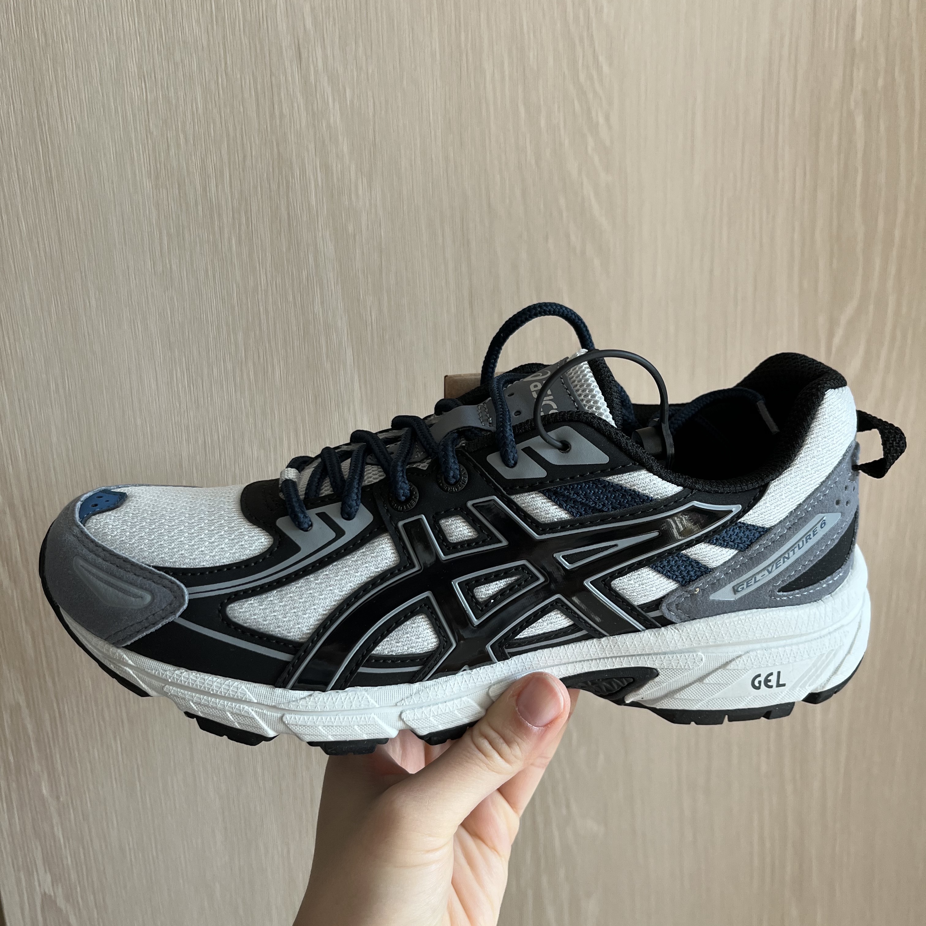 Asics Gel-Venture 6 SPS Glacier Grey 착용 스타일