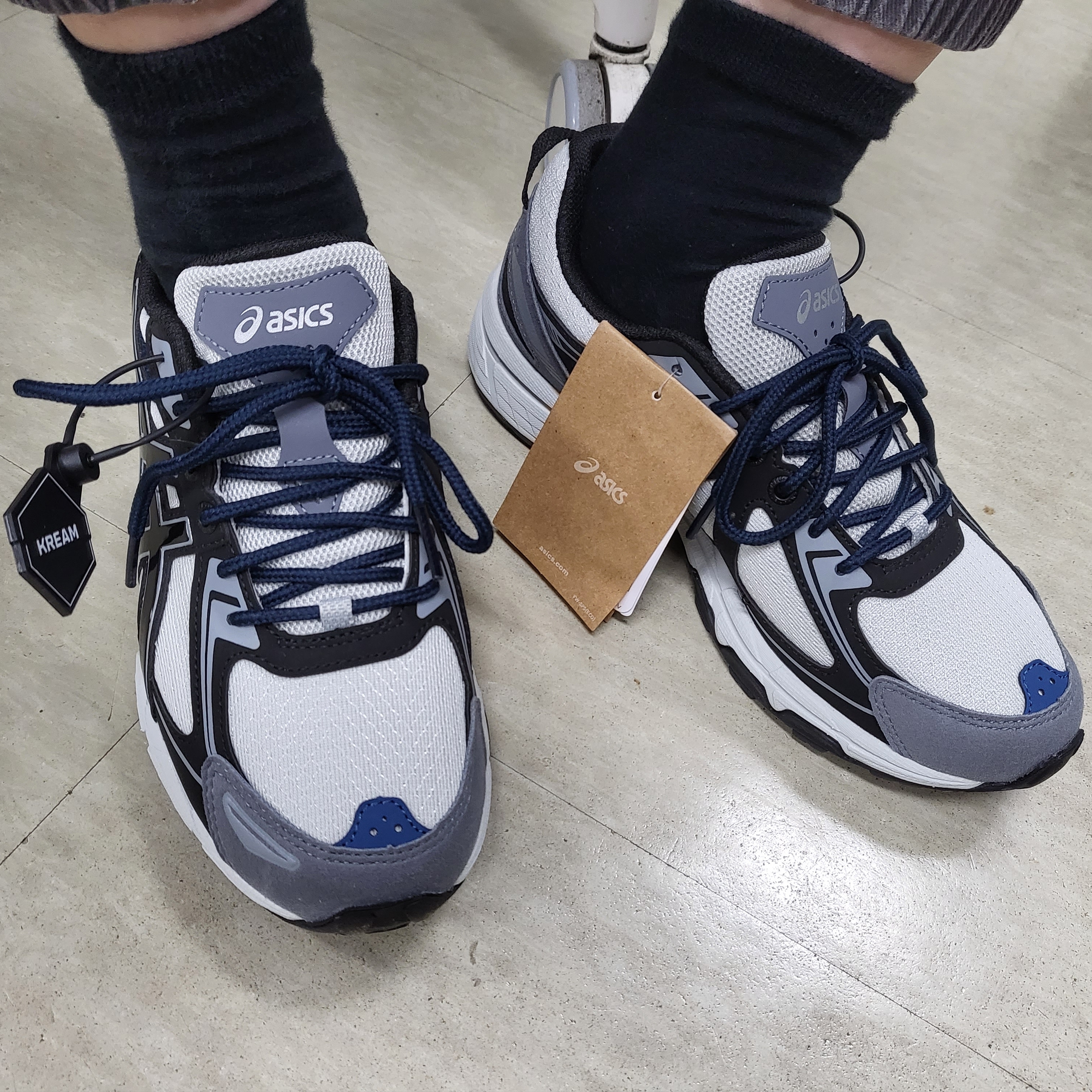 Asics Gel-Venture 6 SPS Glacier Grey 착용 스타일